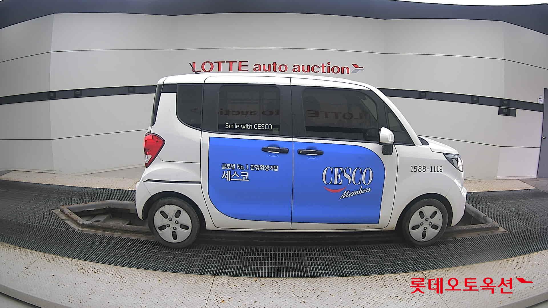 Kia Ray 2022 Clear White из Кореи, фото 3