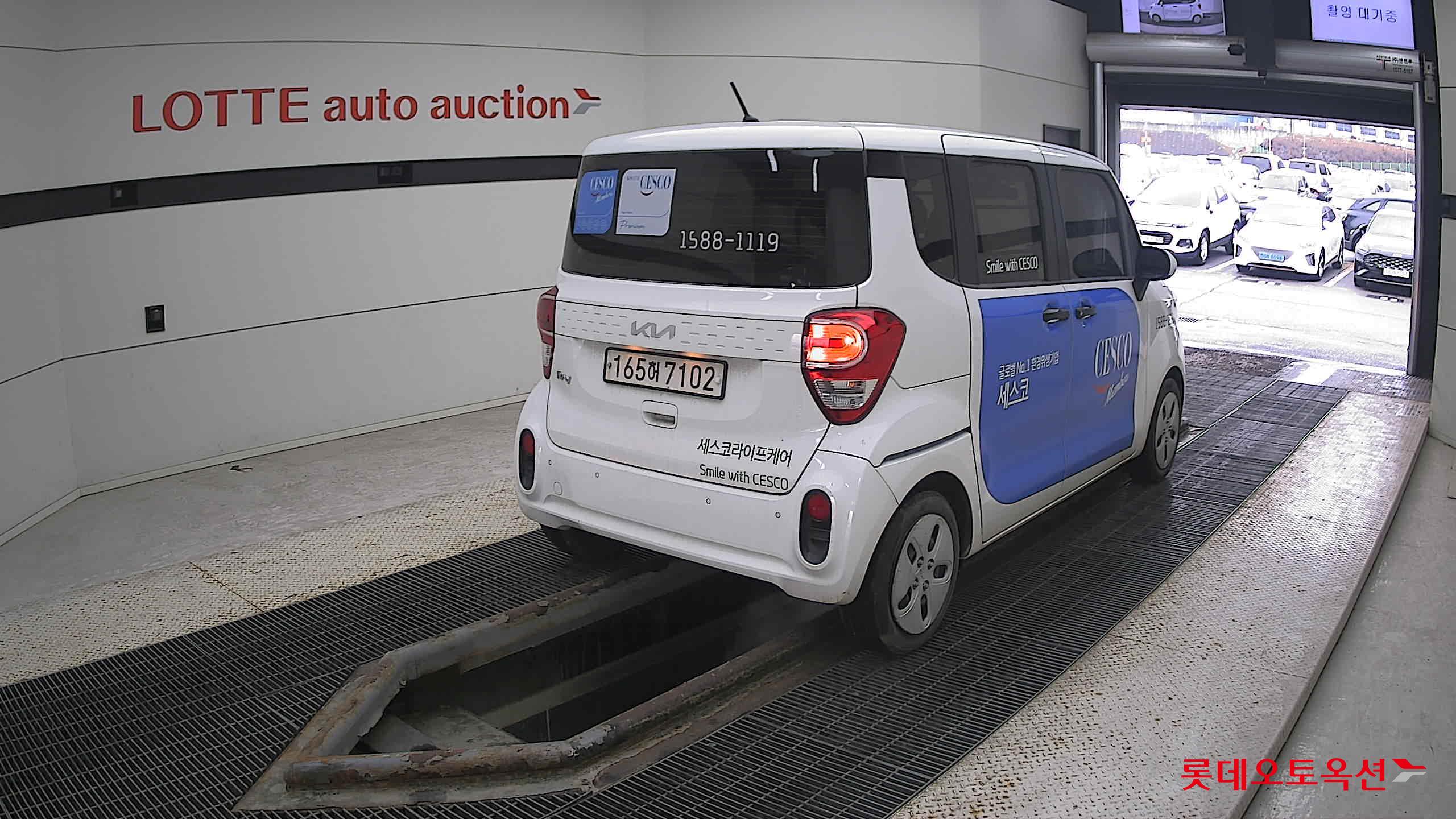 Kia Ray 2022 Clear White из Кореи, фото 4