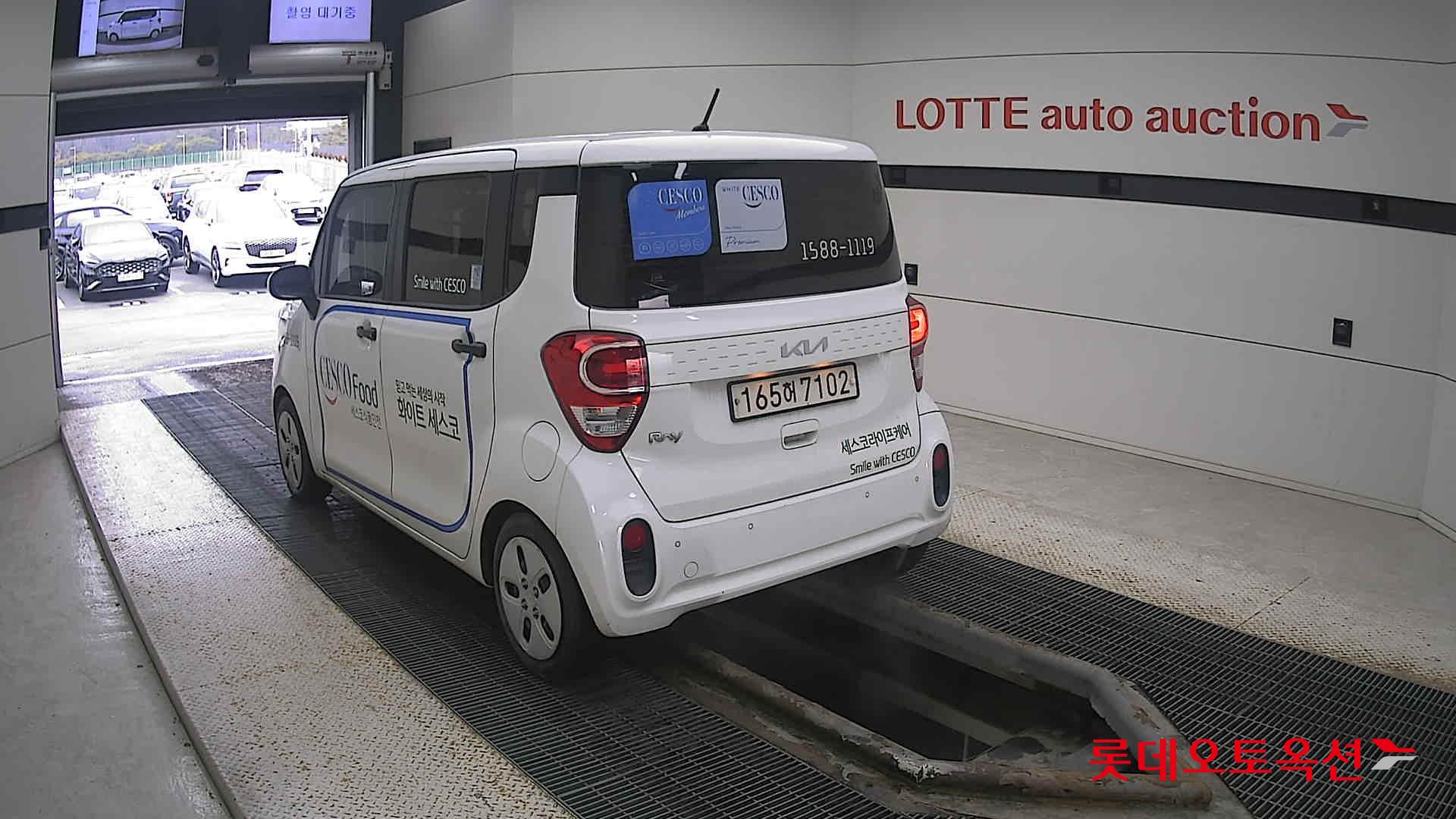 Kia Ray 2022 Clear White из Кореи, фото 6