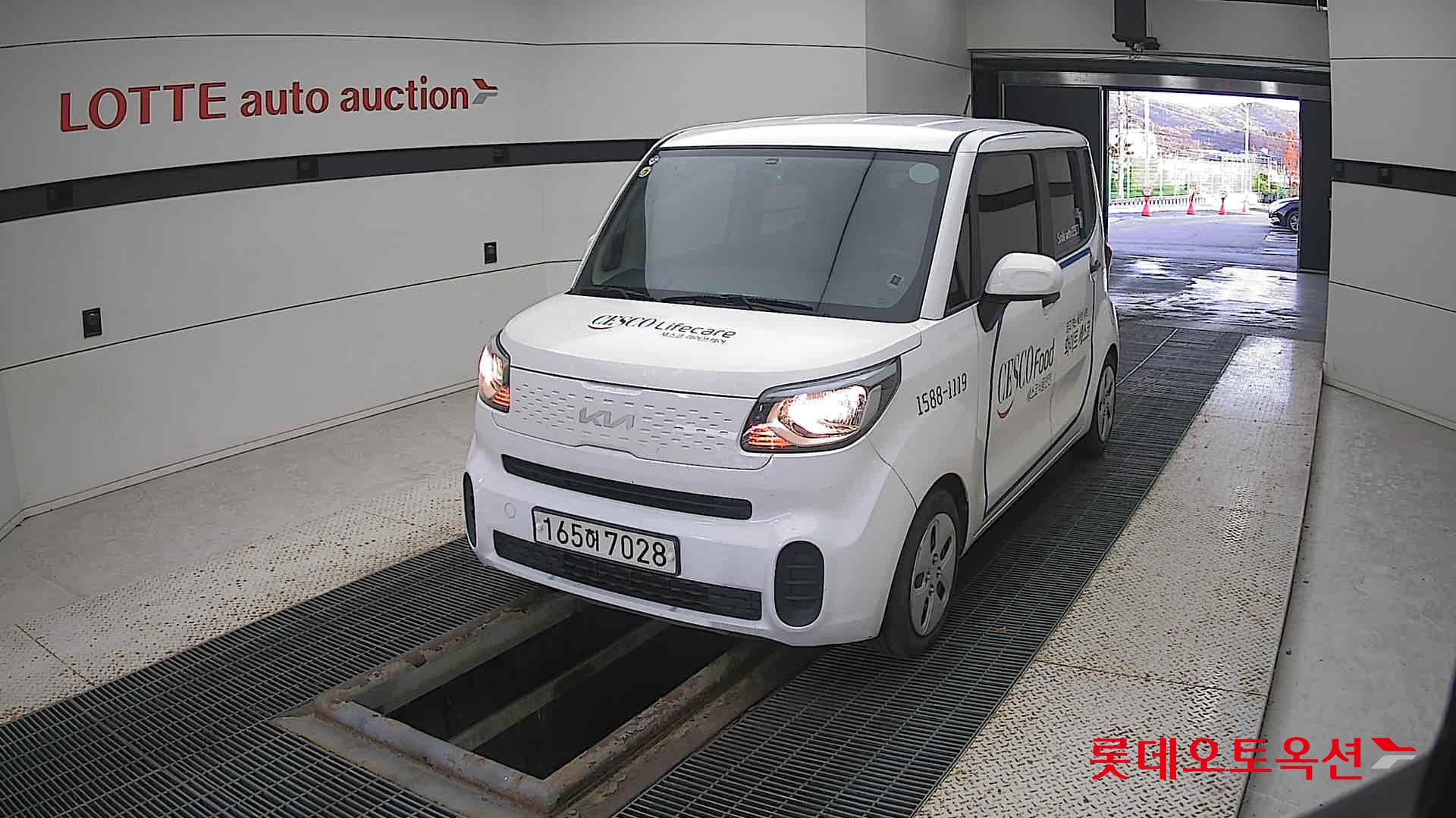 Kia Ray 2022 Clear White из Кореи