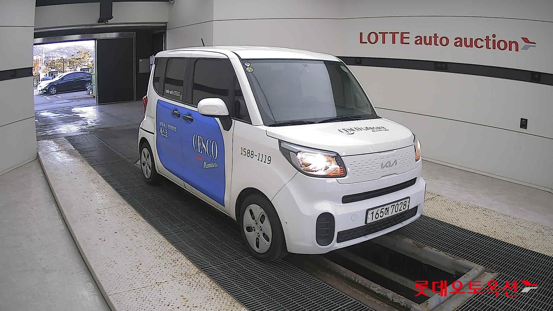 Kia Ray 2022 Clear White из Кореи, фото 2