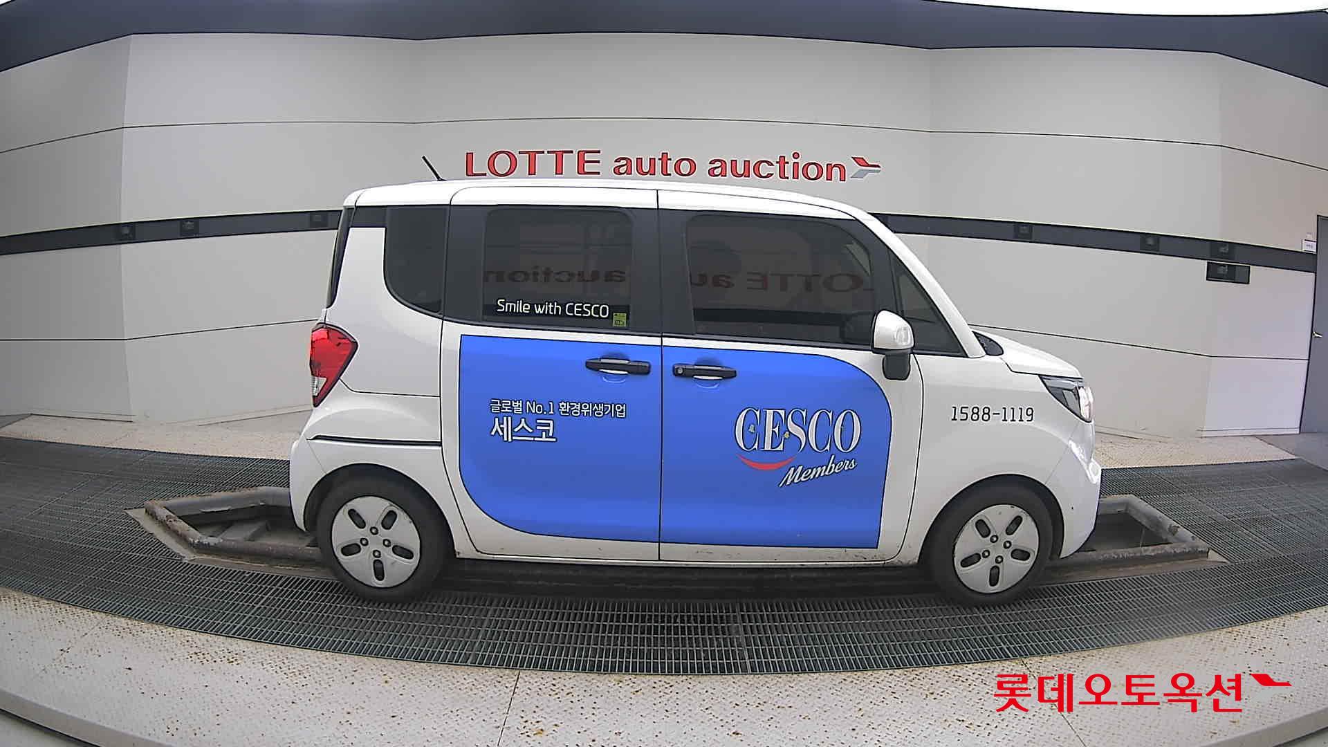 Kia Ray 2022 Clear White из Кореи, фото 3