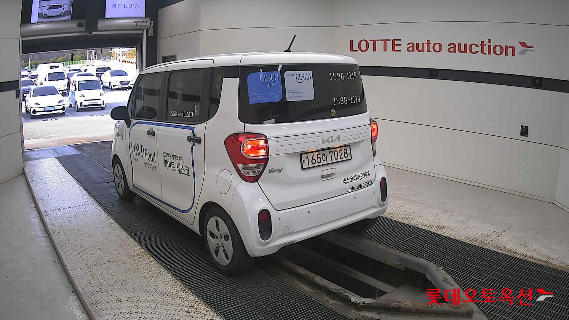 Kia Ray 2022 Clear White из Кореи, фото 6