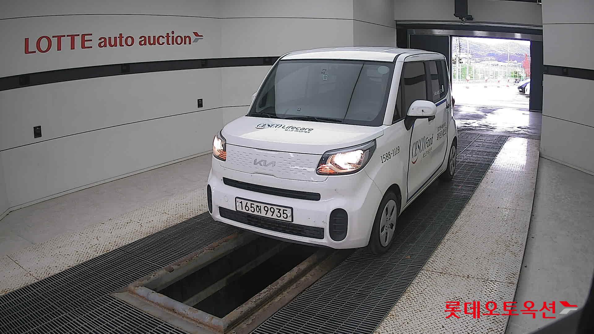 Kia Ray 2022 Clear White из Кореи