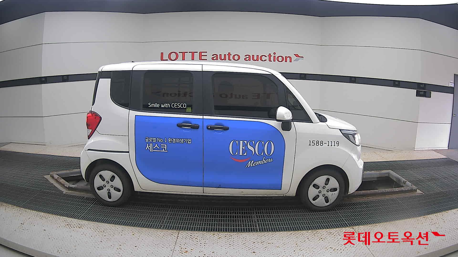 Kia Ray 2022 Clear White из Кореи, фото 3