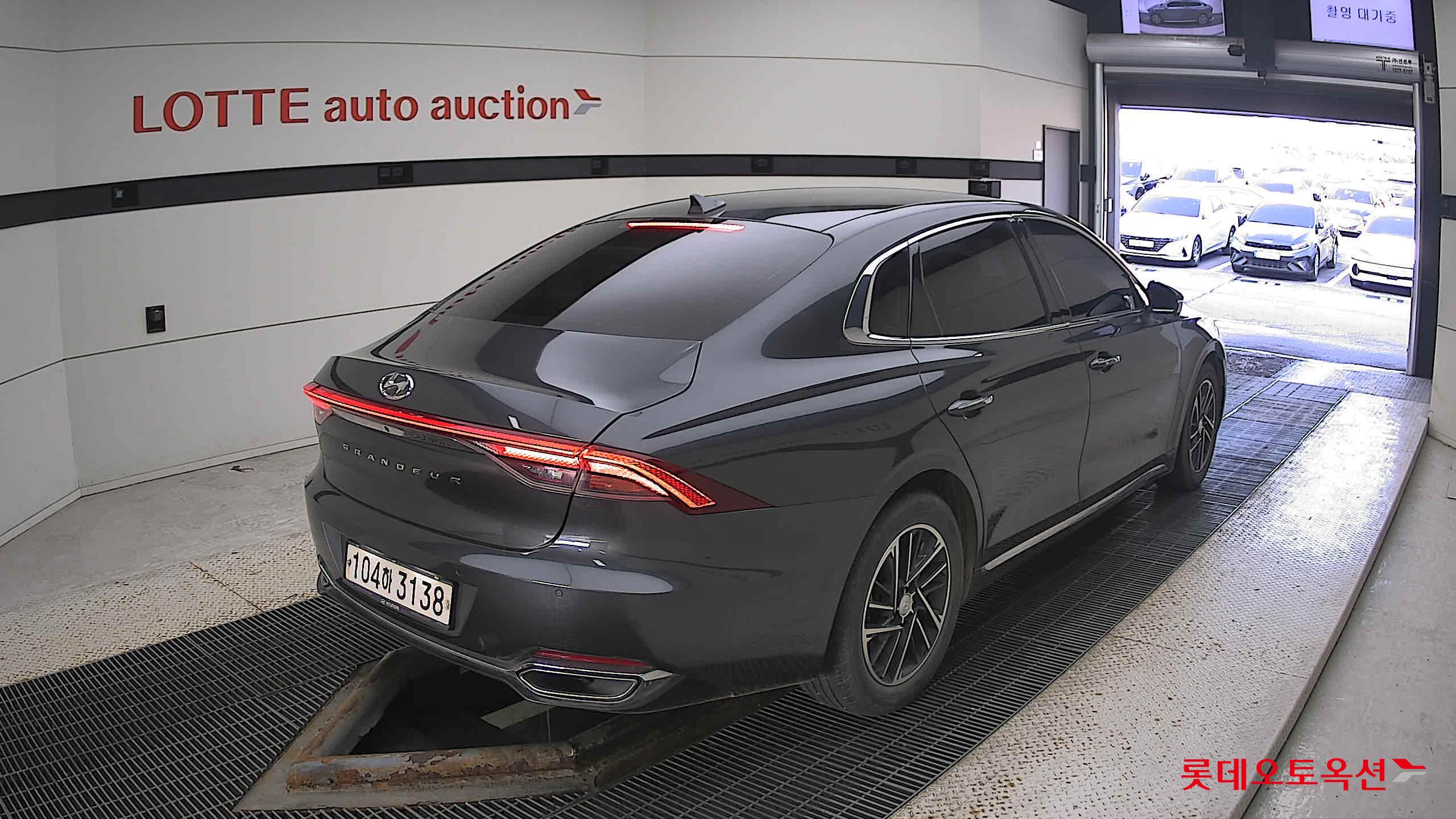 Hyundai Grandeur 2020 Nocturne Gray из Кореи, фото 4