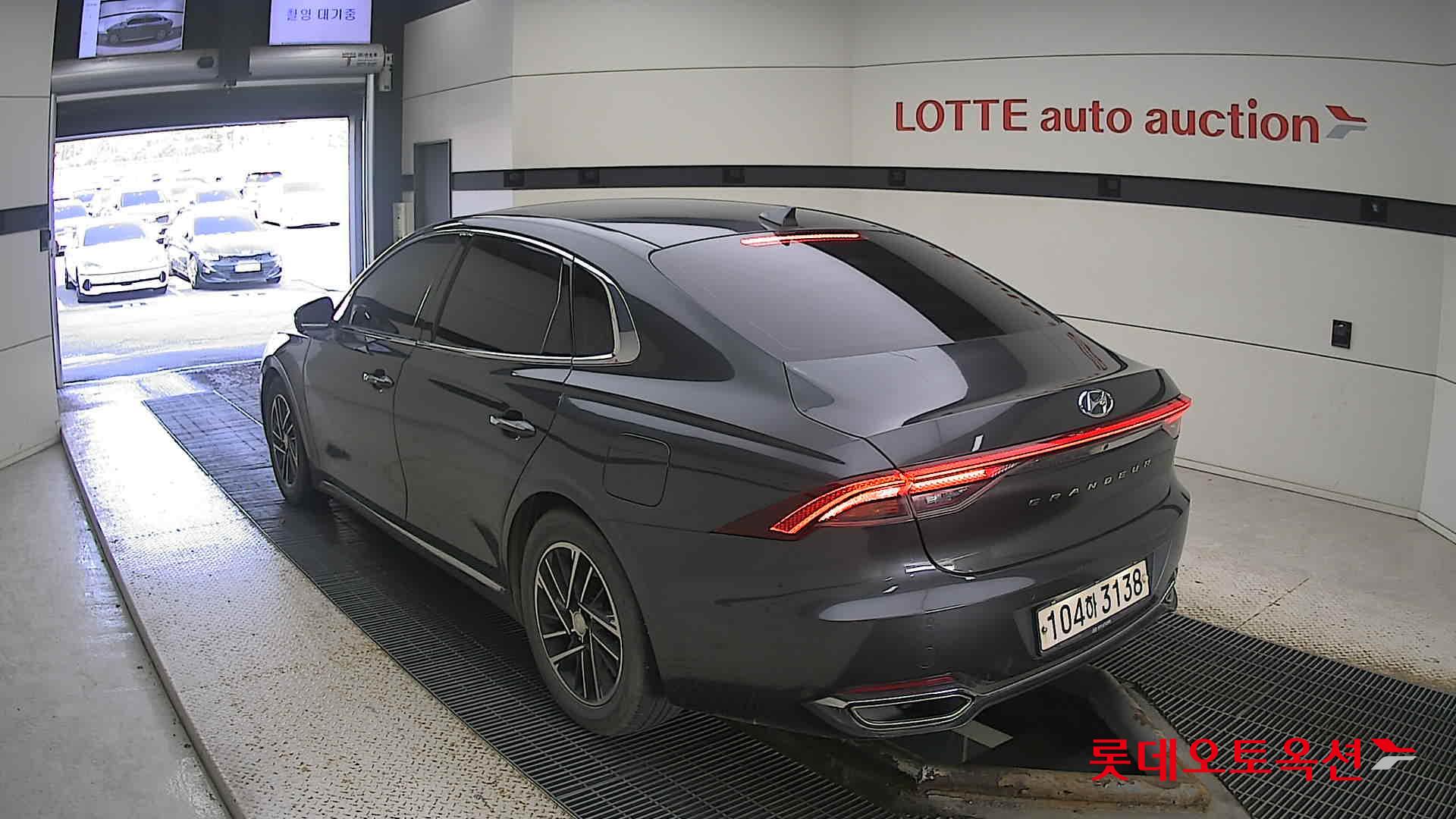 Hyundai Grandeur 2020 Nocturne Gray из Кореи, фото 6