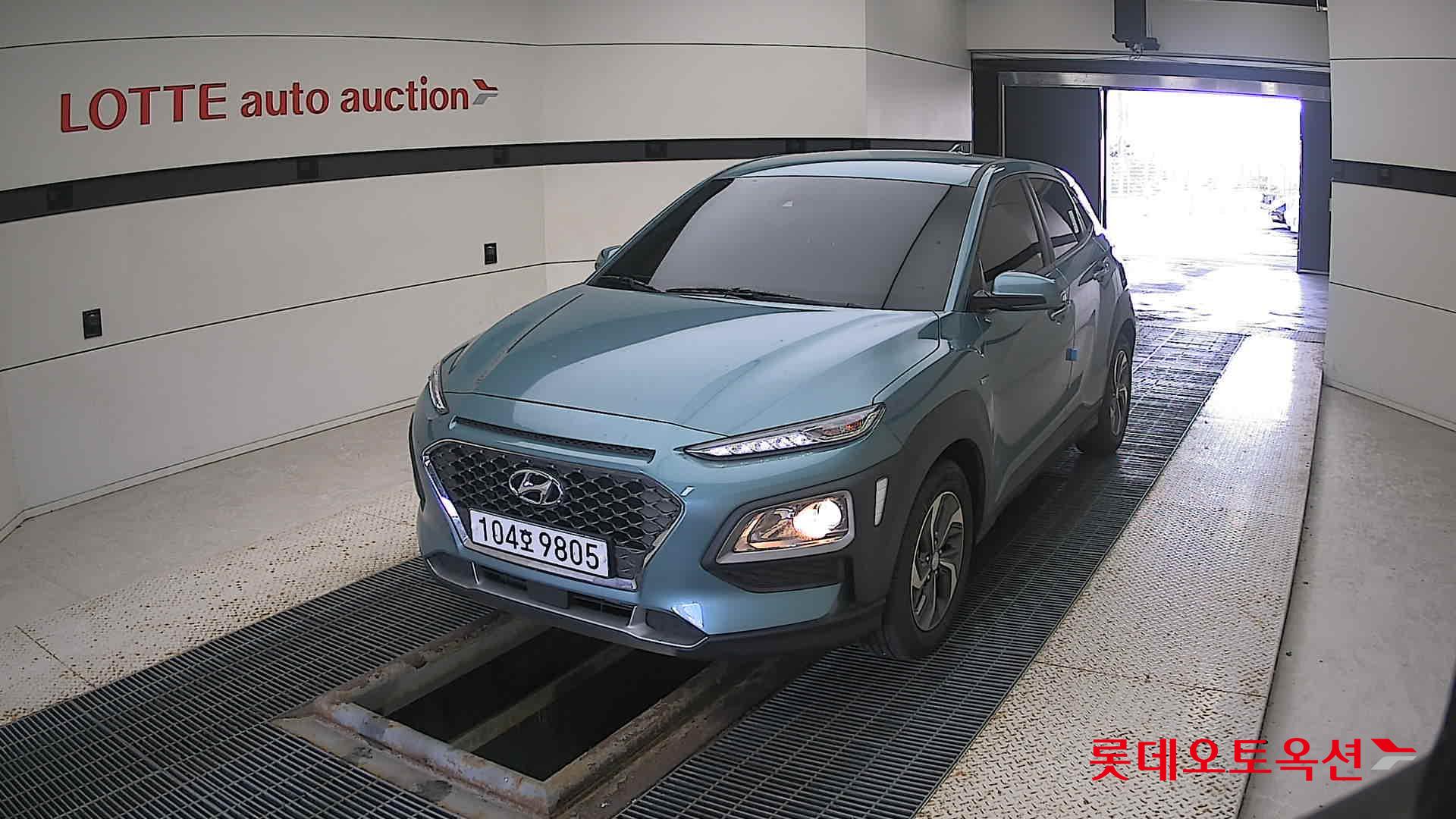 Hyundai Kona Hybrid 2020 Ceramic Blue из Кореи