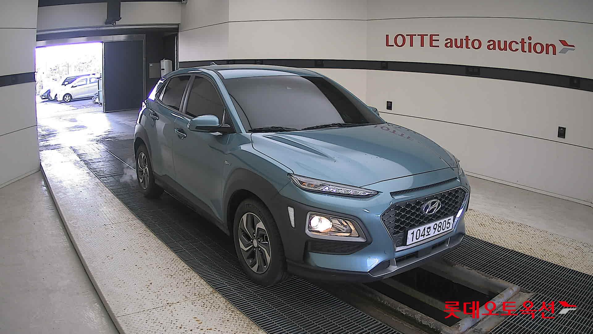 Hyundai Kona Hybrid 2020 Ceramic Blue из Кореи, фото 2