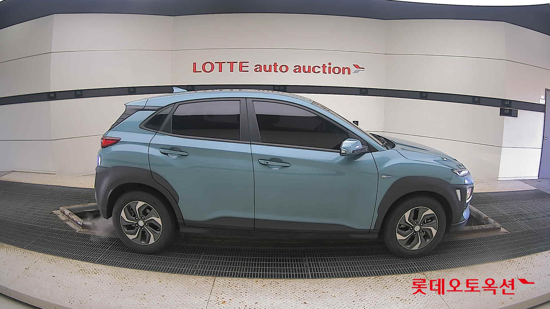 Hyundai Kona Hybrid 2020 Ceramic Blue из Кореи, фото 3