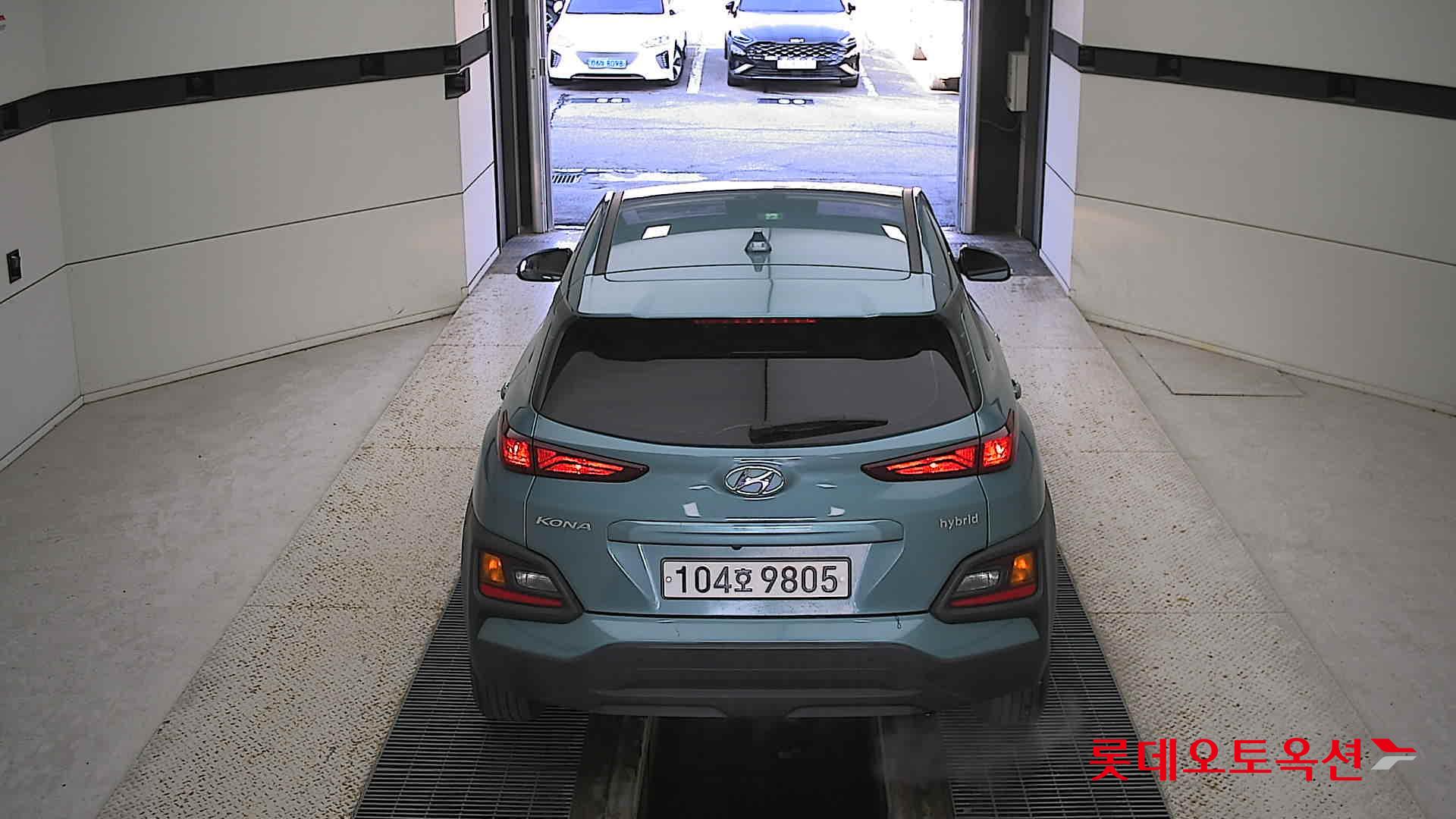 Hyundai Kona Hybrid 2020 Ceramic Blue из Кореи, фото 5