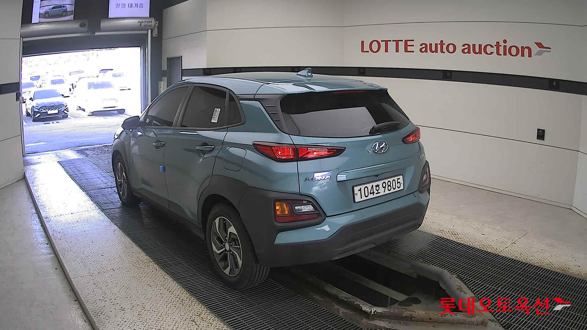 Hyundai Kona Hybrid 2020 Ceramic Blue из Кореи, фото 6