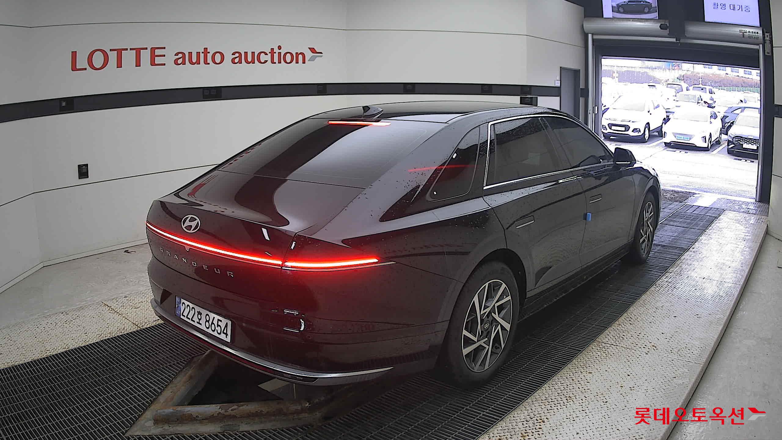 Hyundai Grandeur Hybrid 2025 Abyss Black Pearl из Кореи, фото 4