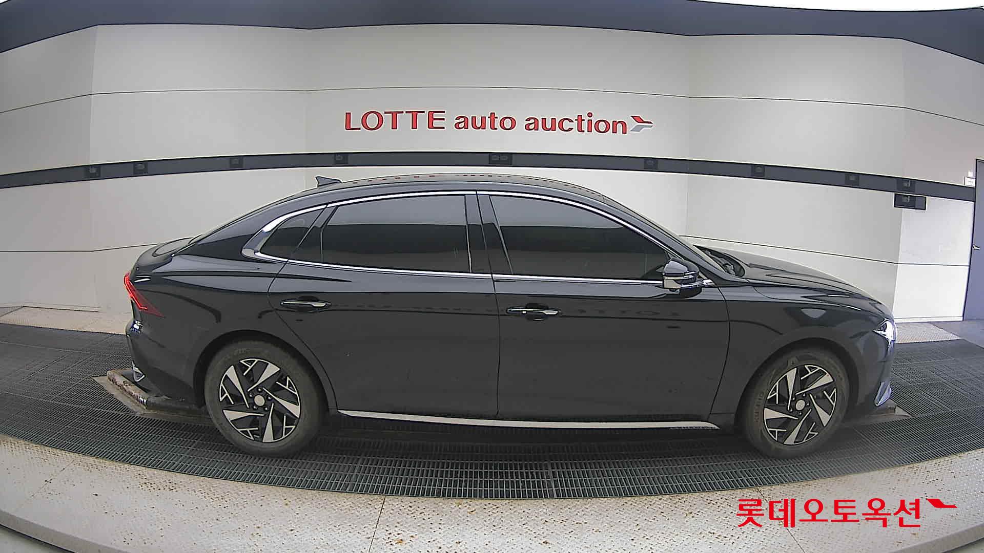 Hyundai Grandeur Hybrid 2022 Midnight Black Pearl из Кореи, фото 3