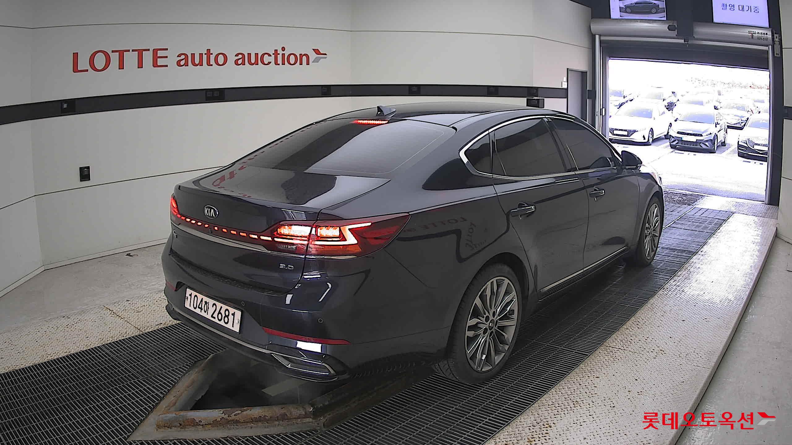 Kia K7 2020 Gravity Blue из Кореи, фото 4