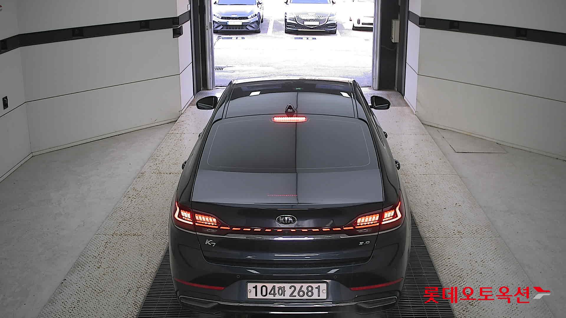 Kia K7 2020 Gravity Blue из Кореи, фото 5