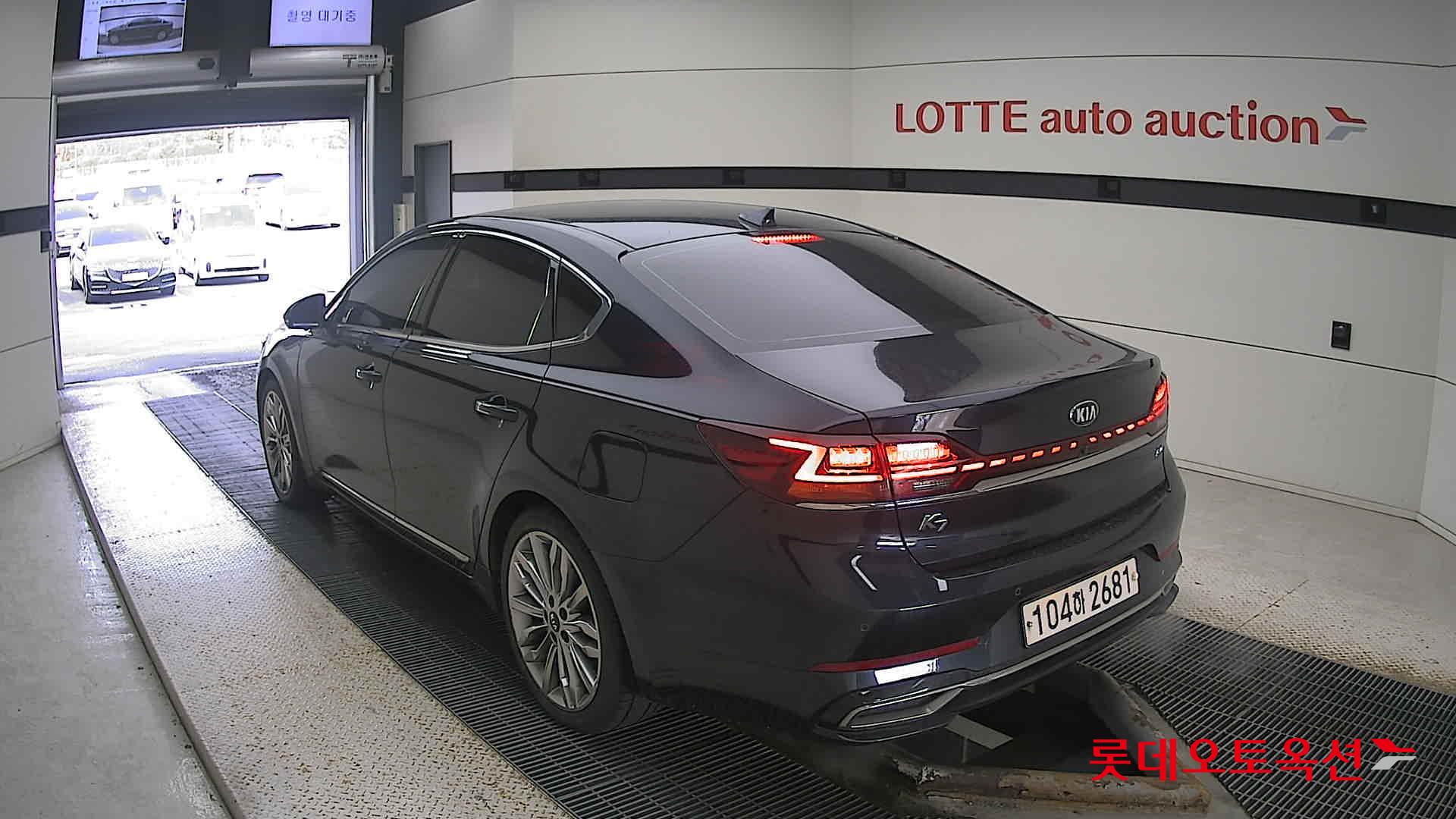 Kia K7 2020 Gravity Blue из Кореи, фото 6