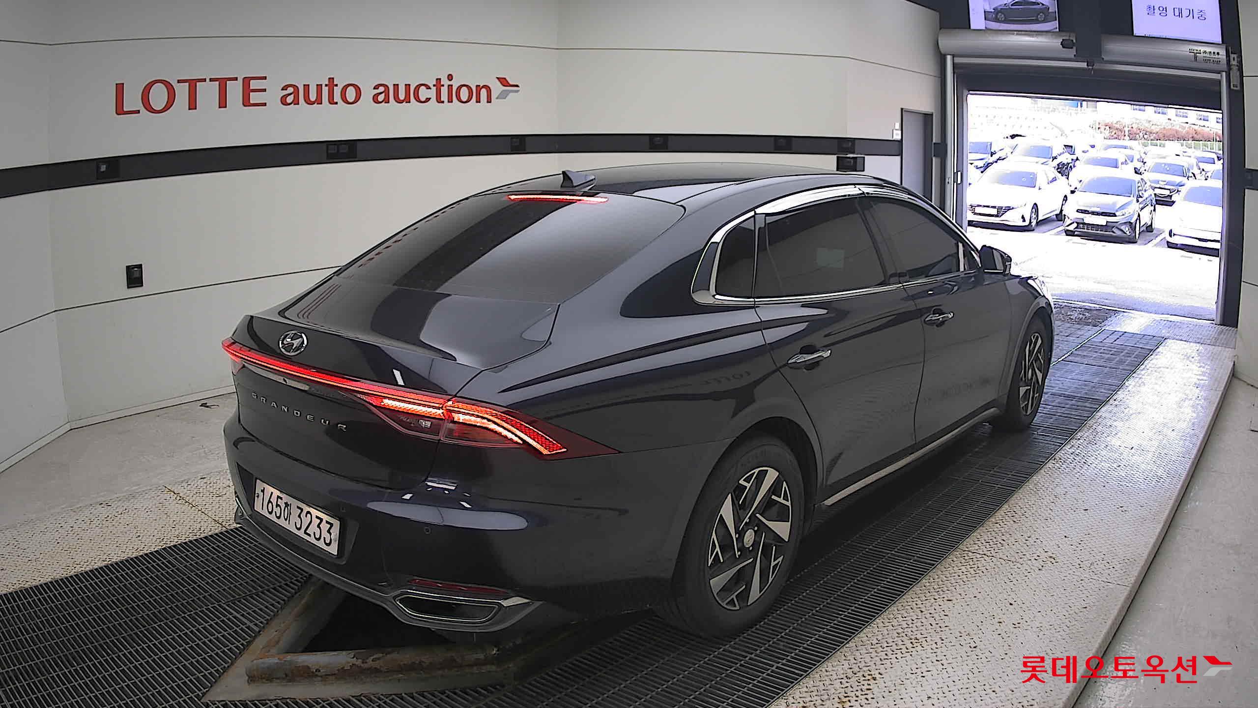 Hyundai Grandeur Hybrid 2022 Oxford Blue Metallic из Кореи, фото 4