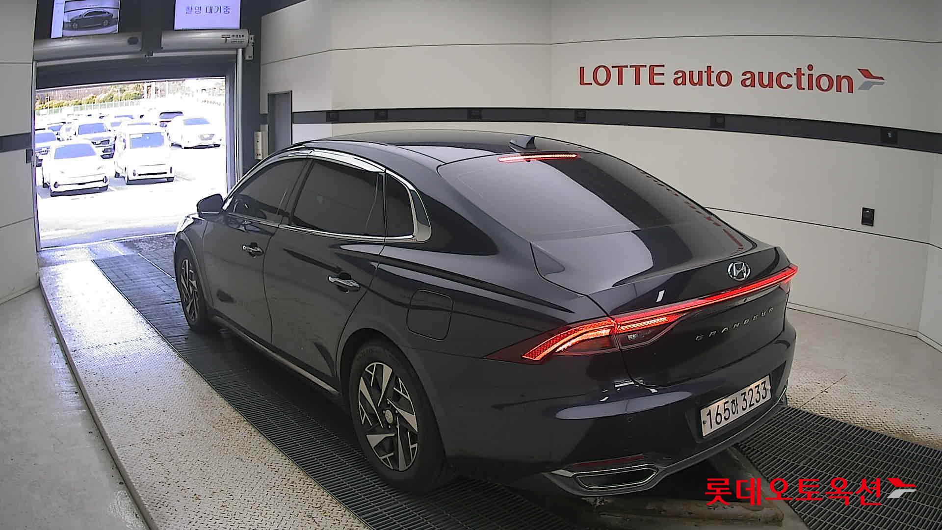 Hyundai Grandeur Hybrid 2022 Oxford Blue Metallic из Кореи, фото 6