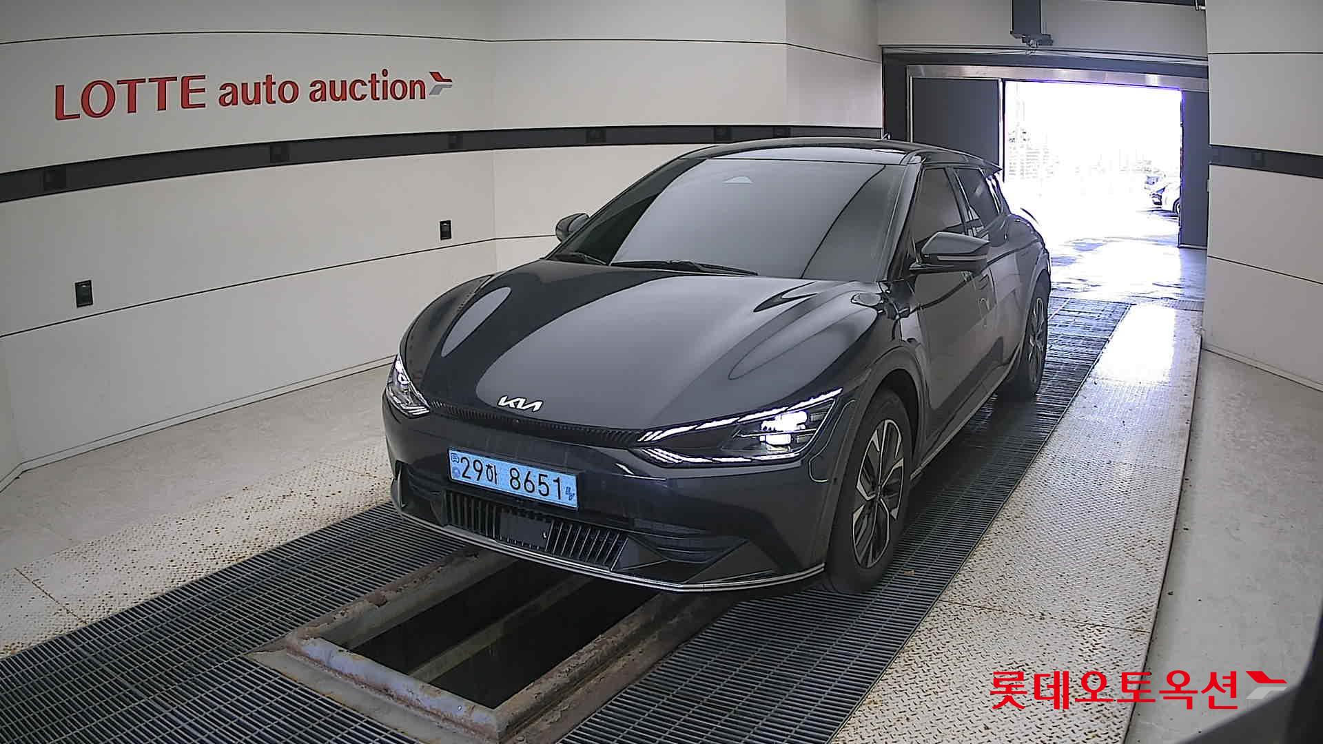 Kia EV6 2022 Gravity Blue из Кореи