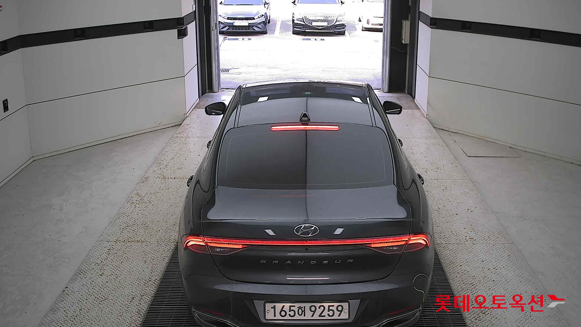 Hyundai Grandeur Hybrid 2022 Nocturne Grey Metallic из Кореи, фото 5