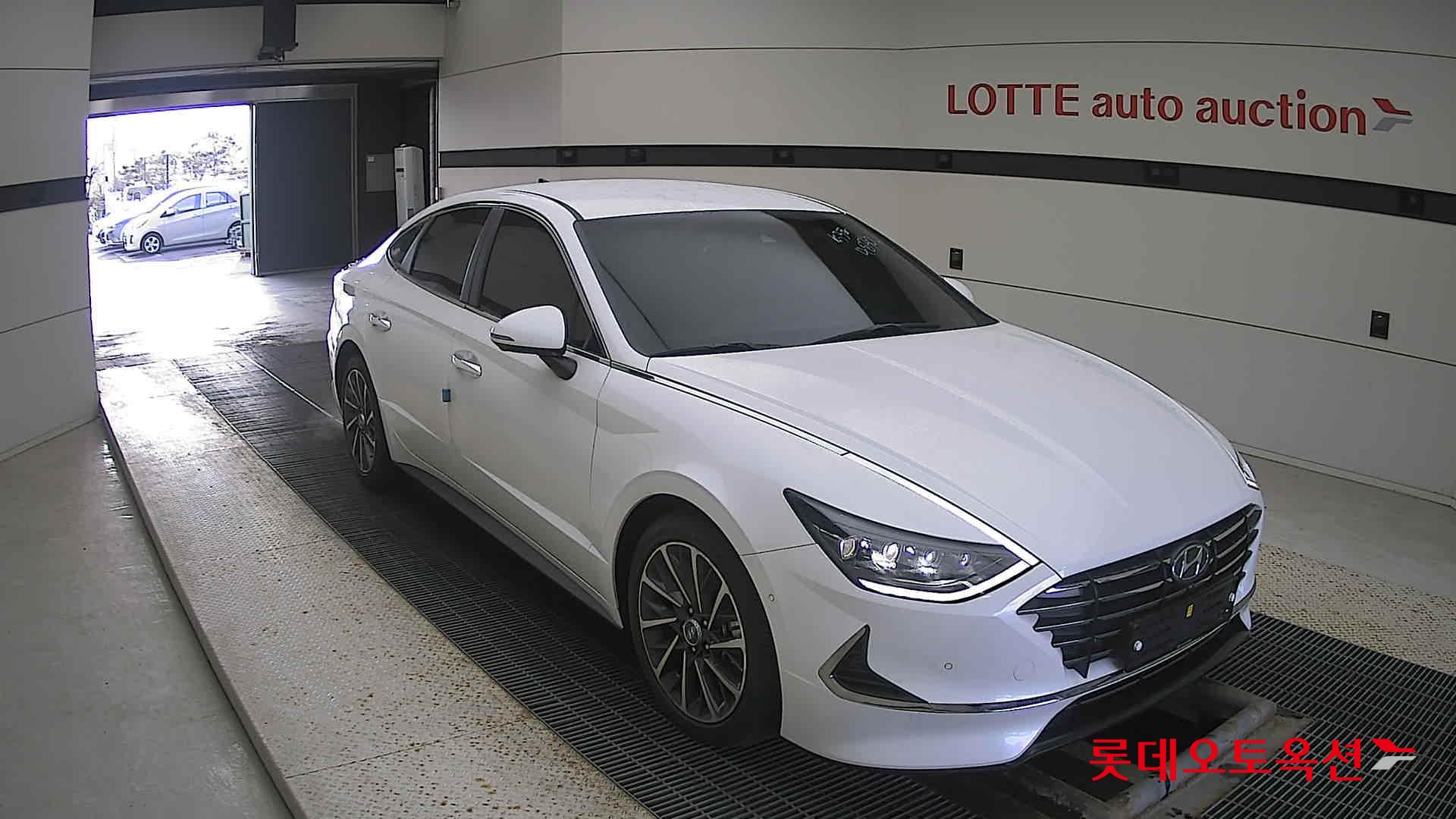 Hyundai Sonata 2021 White cream (optional) из Кореи, фото 2