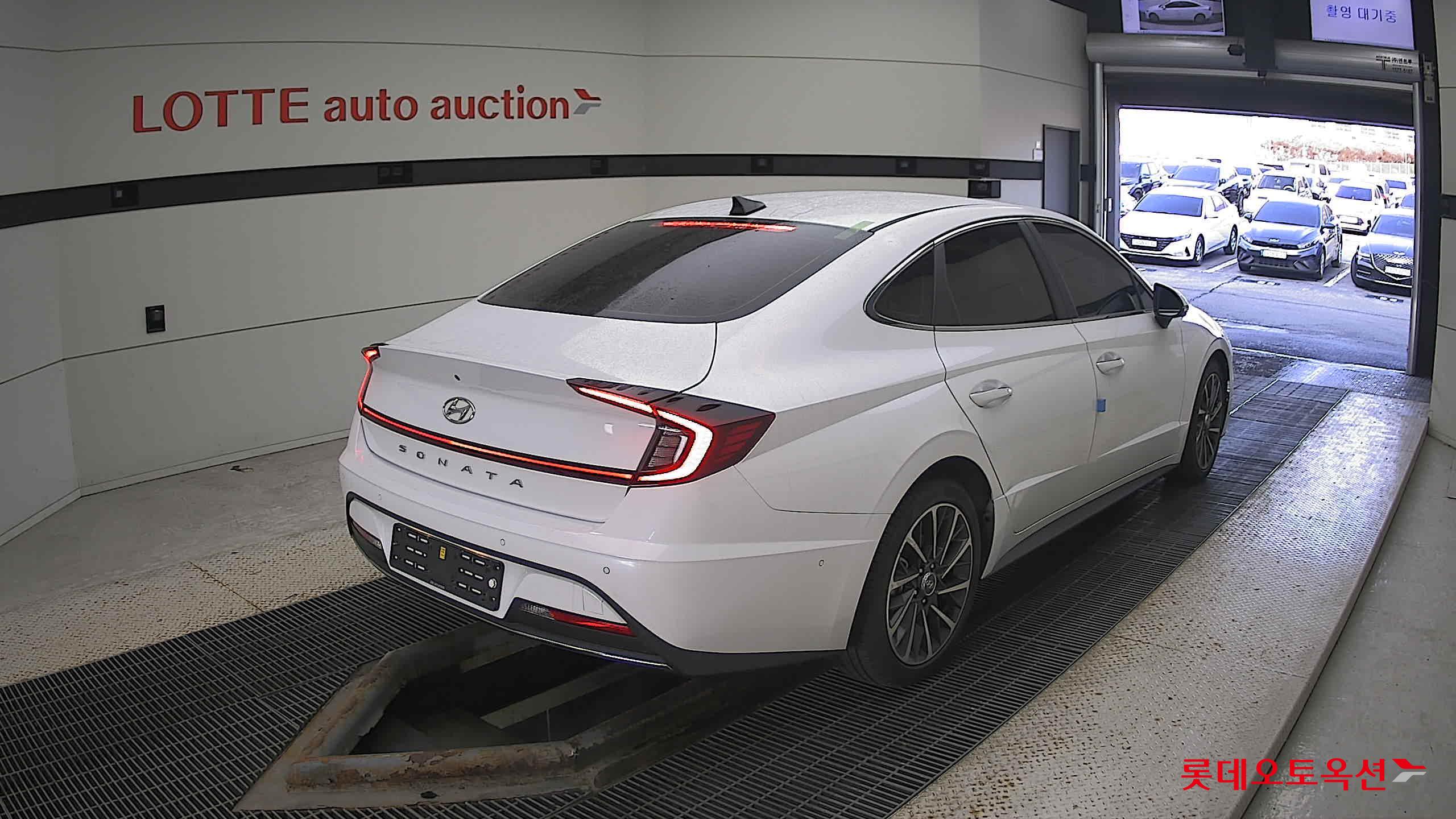 Hyundai Sonata 2021 White cream (optional) из Кореи, фото 4