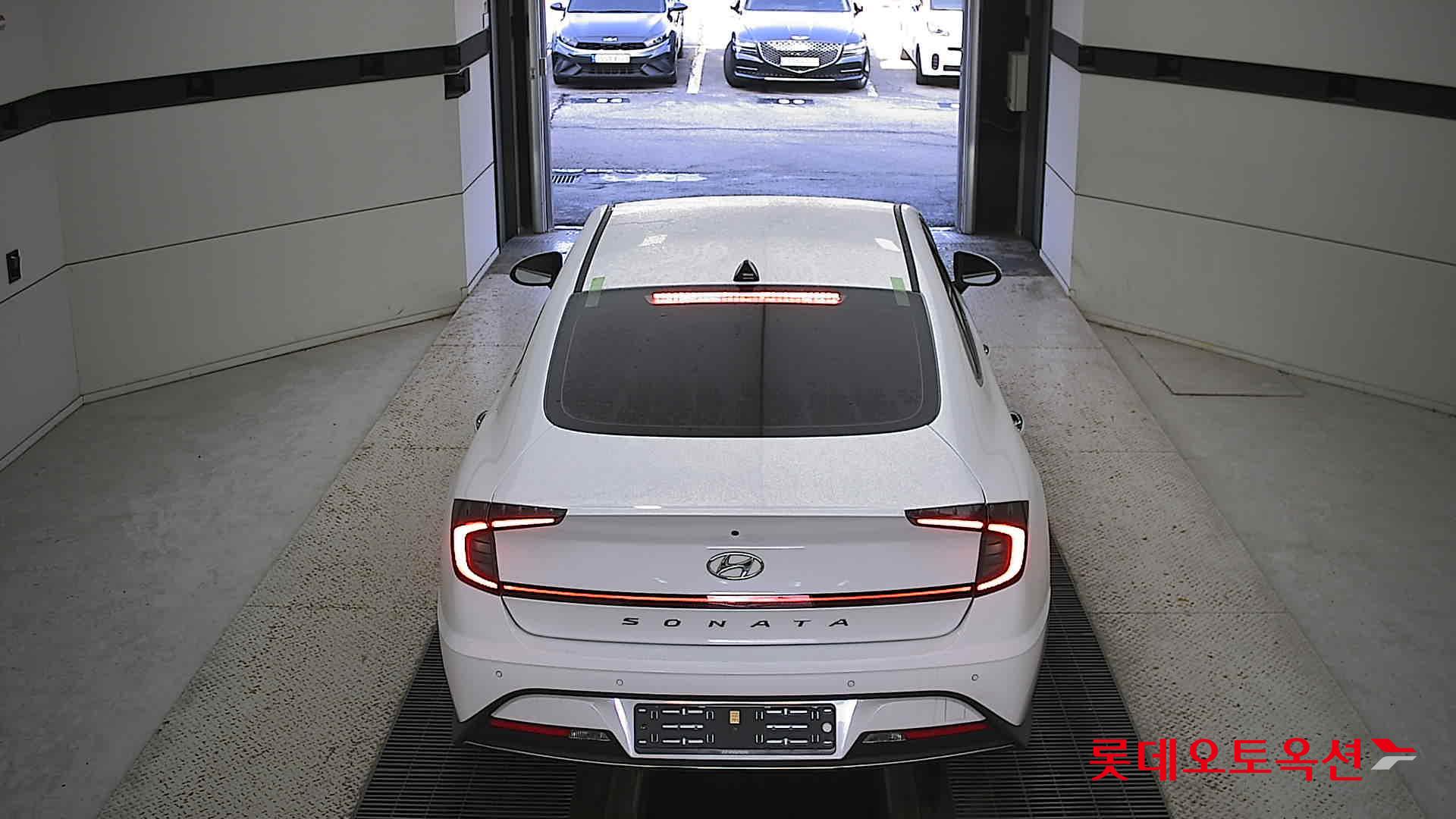Hyundai Sonata 2021 White cream (optional) из Кореи, фото 5