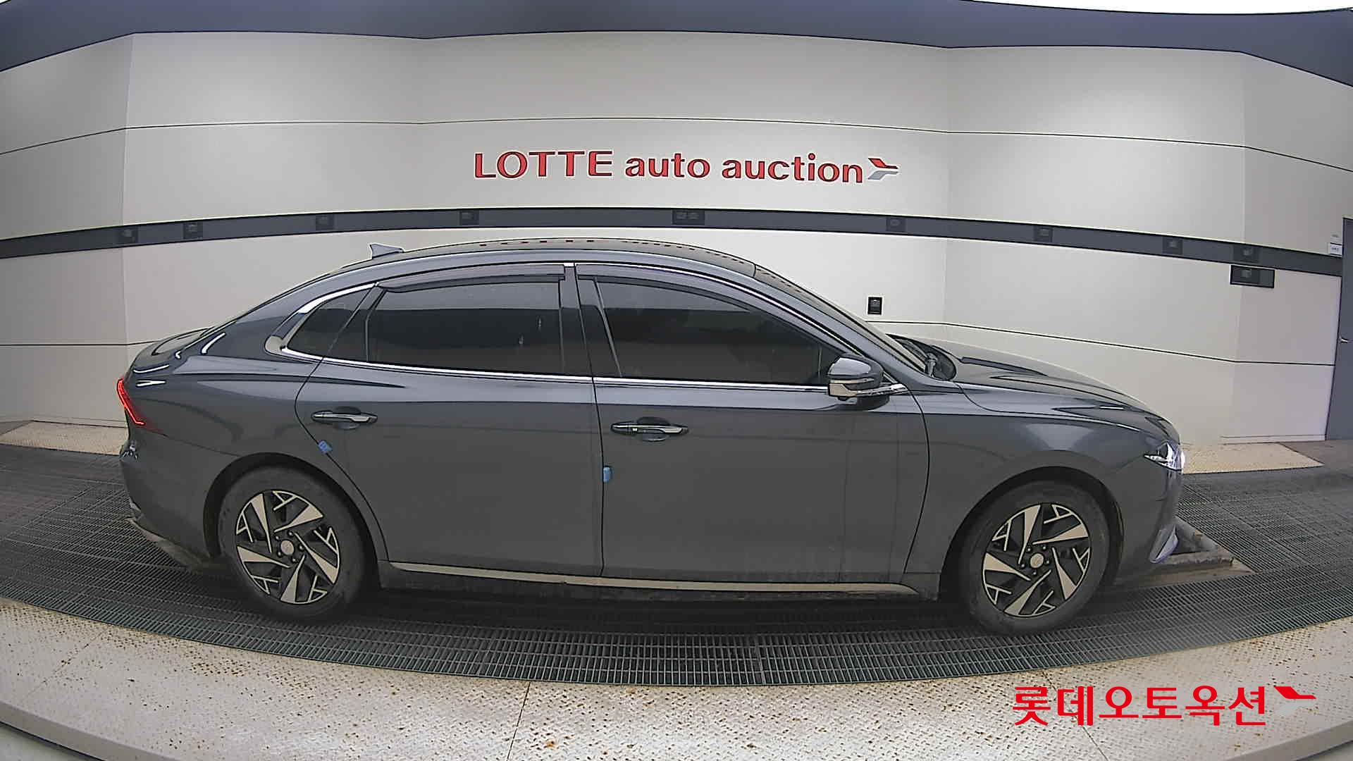 Hyundai Grandeur Hybrid 2022 Nocturne Grey Metallic из Кореи, фото 3