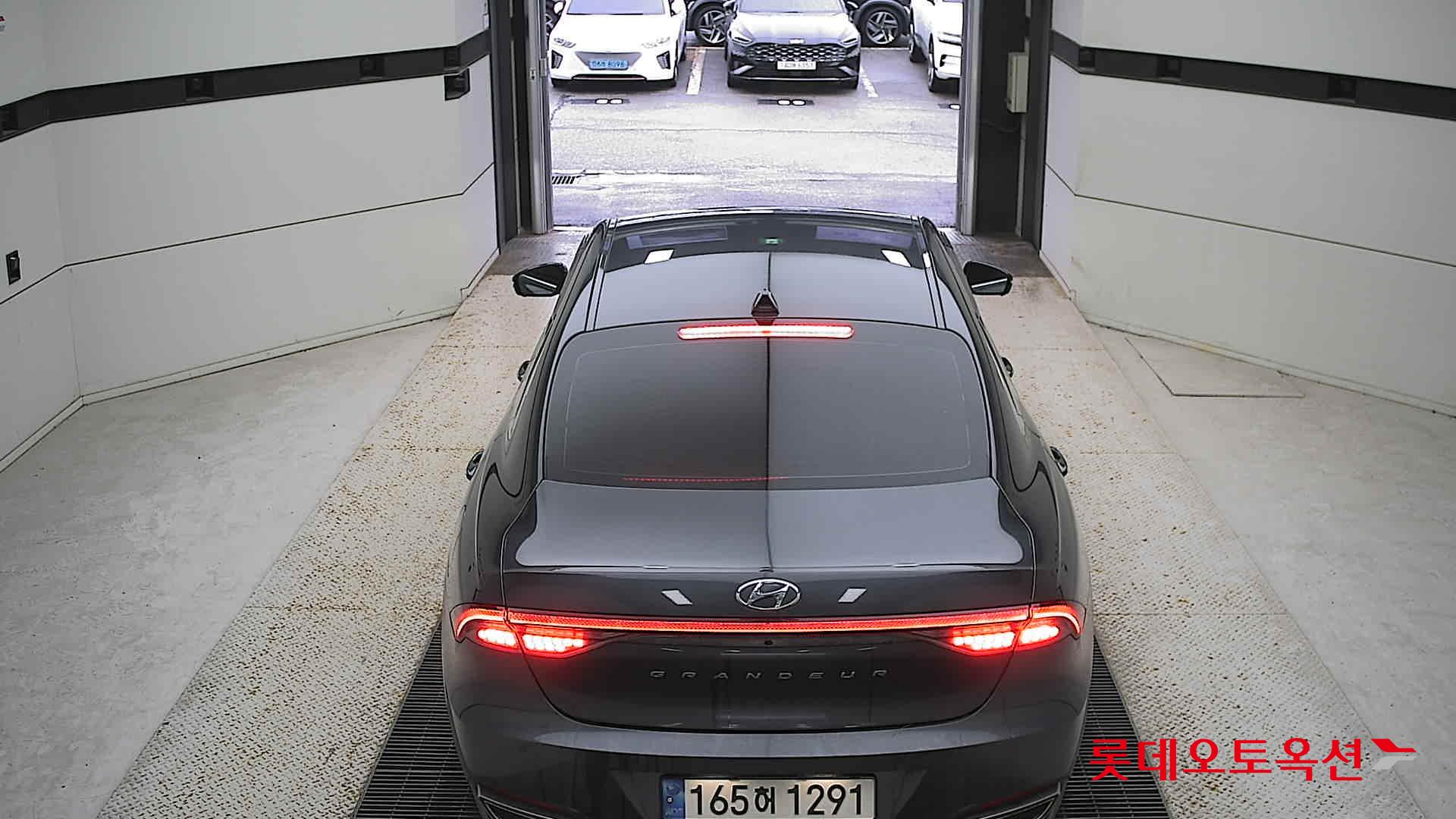 Hyundai Grandeur Hybrid 2022 Nocturne Grey Metallic из Кореи, фото 5