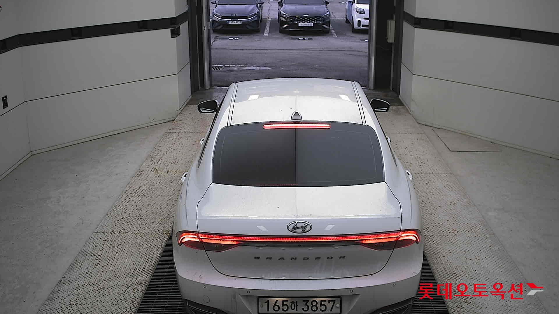 Hyundai Grandeur Hybrid 2022 Creamy White Pearl (optional) из Кореи, фото 5