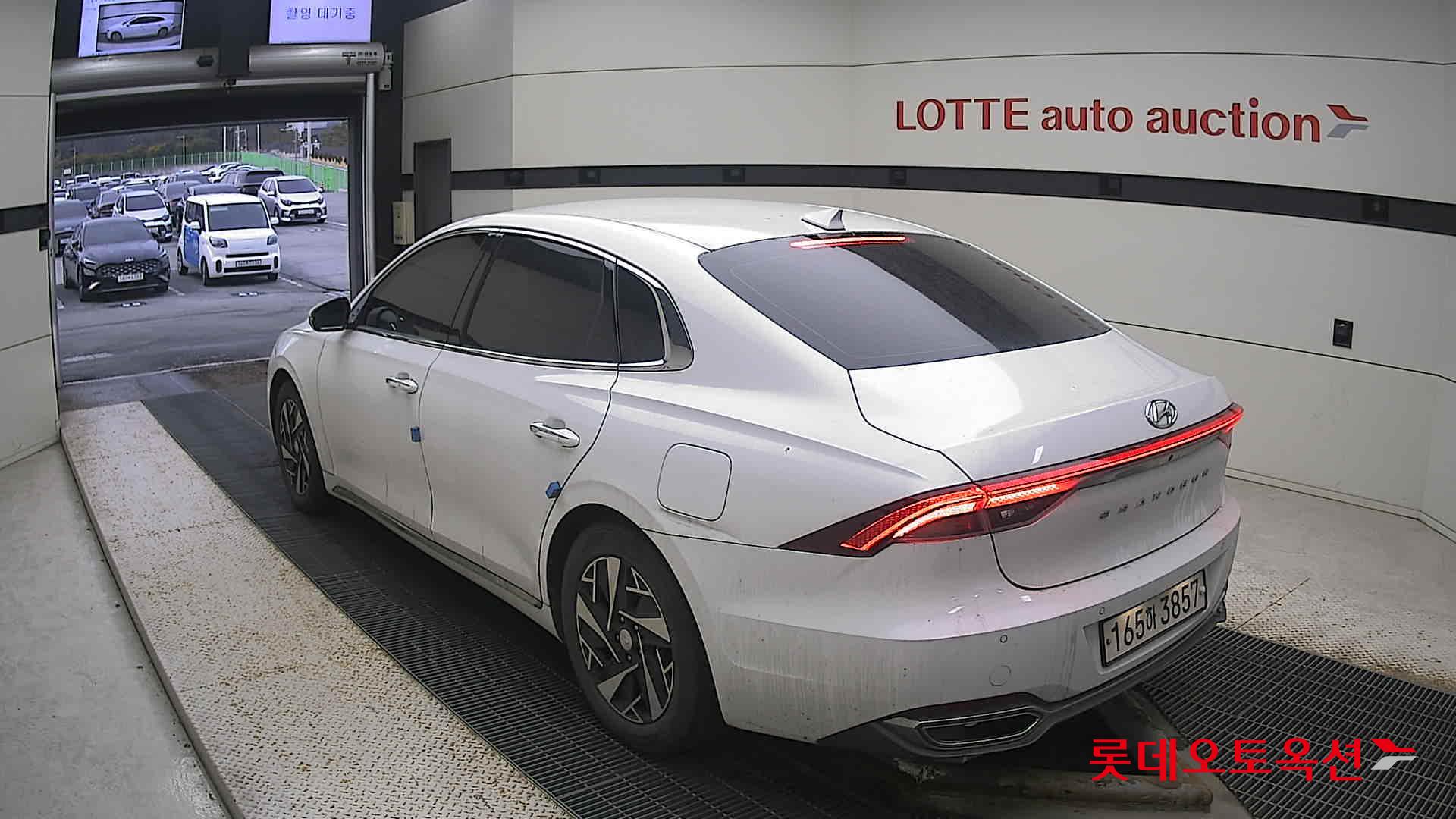 Hyundai Grandeur Hybrid 2022 Creamy White Pearl (optional) из Кореи, фото 6