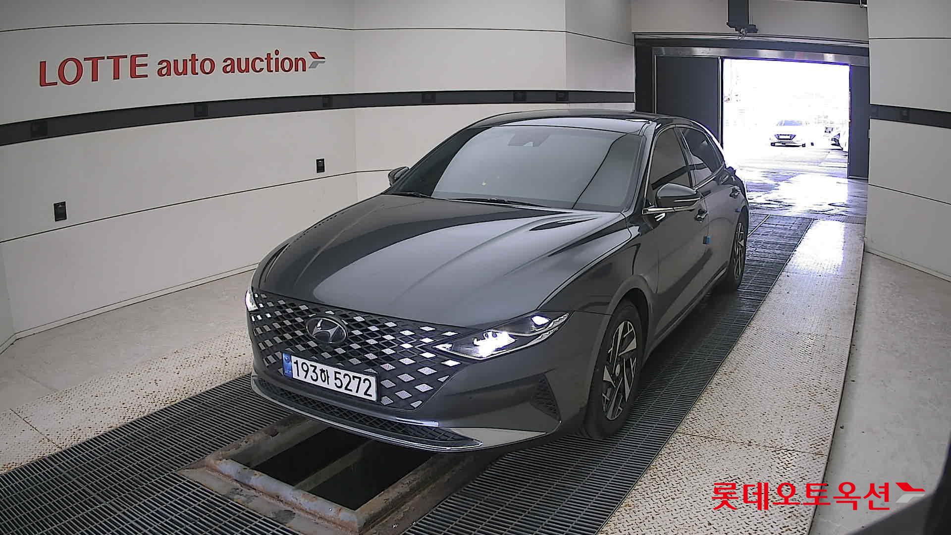 Hyundai Grandeur Hybrid 2022 Nocturne Grey Metallic из Кореи