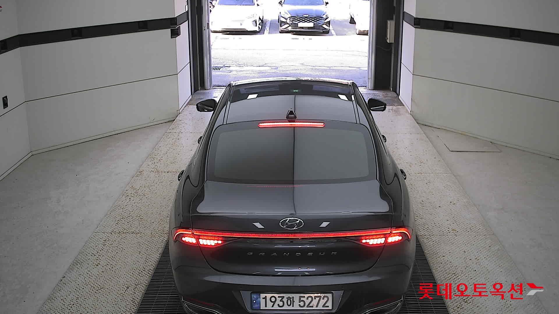 Hyundai Grandeur Hybrid 2022 Nocturne Grey Metallic из Кореи, фото 5