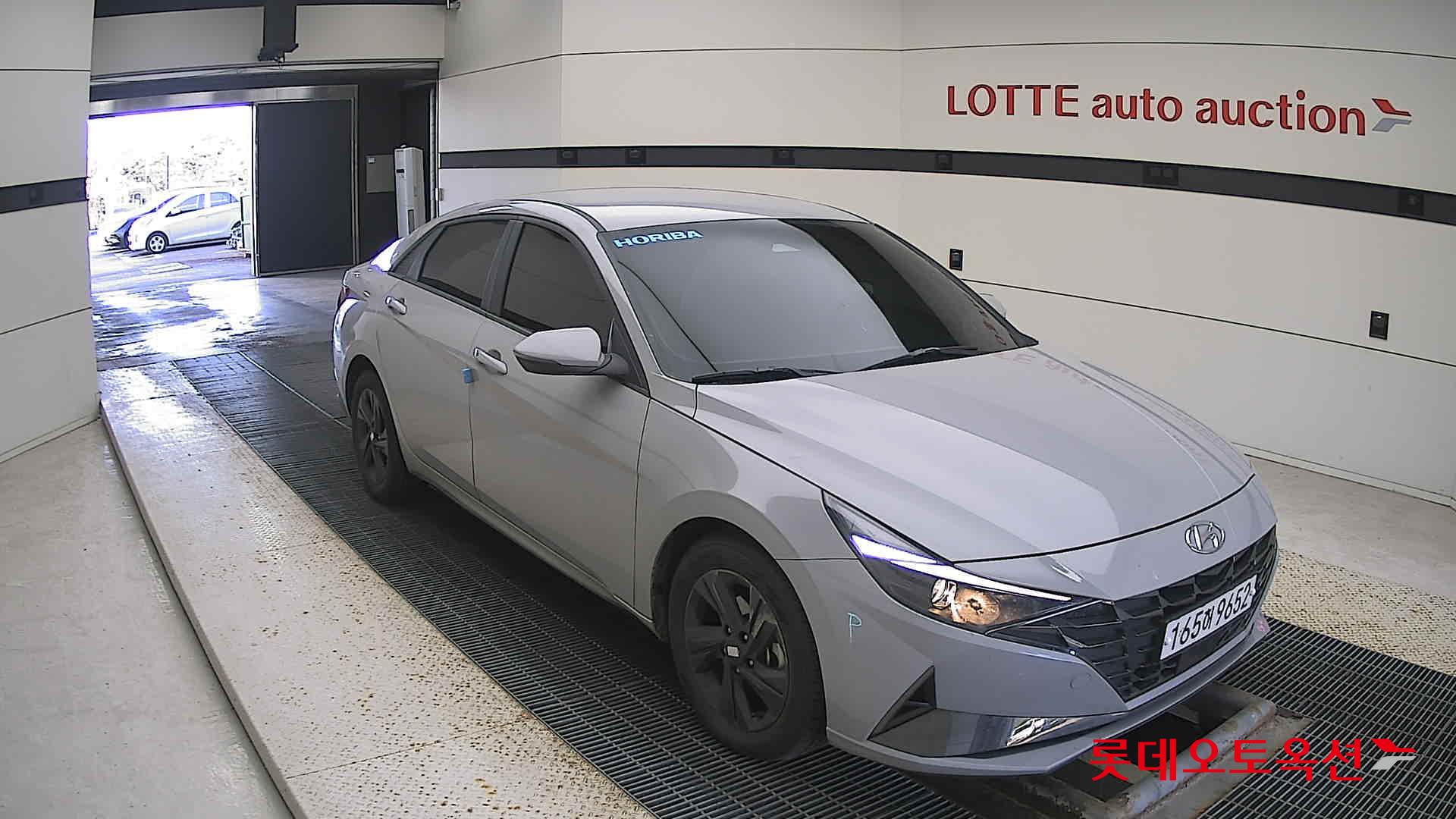 Hyundai Avante Hybrid 2022 Cyber Grey Metallic из Кореи, фото 2