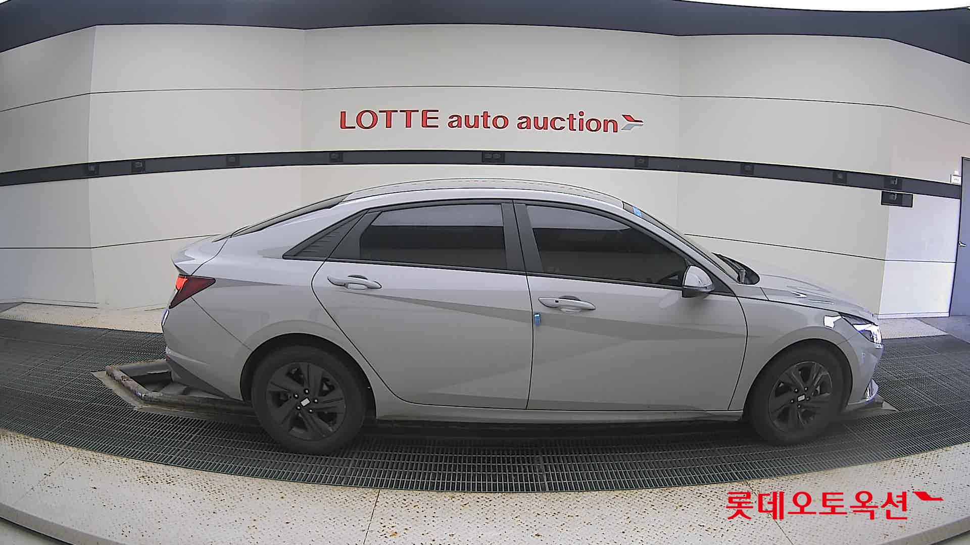 Hyundai Avante Hybrid 2022 Cyber Grey Metallic из Кореи, фото 3