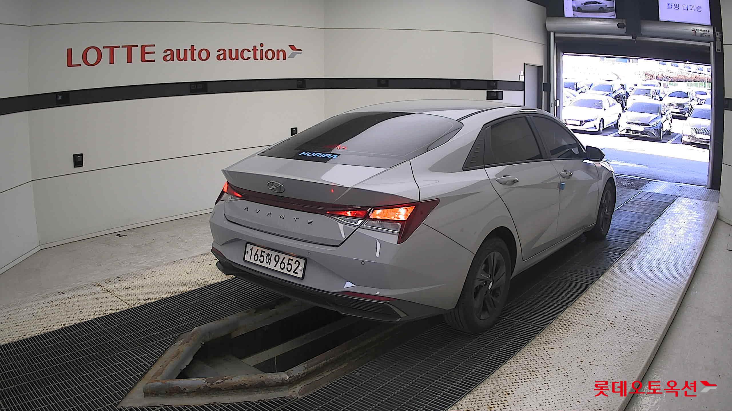 Hyundai Avante Hybrid 2022 Cyber Grey Metallic из Кореи, фото 4