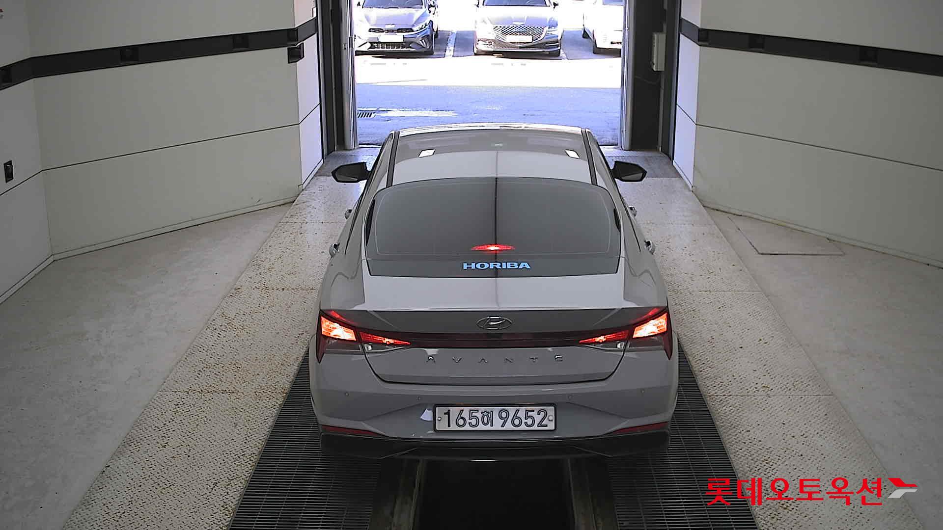 Hyundai Avante Hybrid 2022 Cyber Grey Metallic из Кореи, фото 5