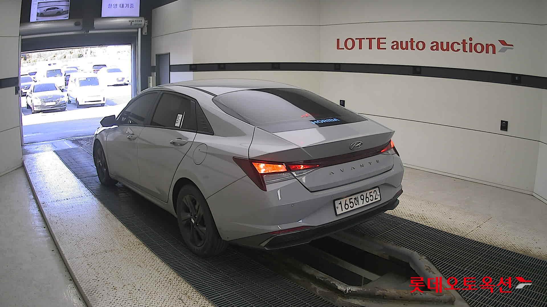 Hyundai Avante Hybrid 2022 Cyber Grey Metallic из Кореи, фото 6
