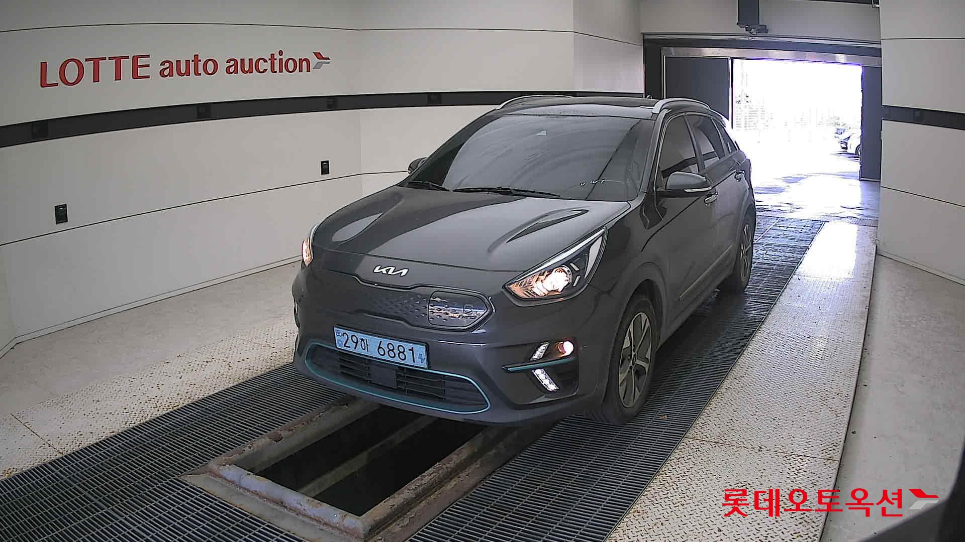 Kia Niro EV 2022 Interstellagray из Кореи