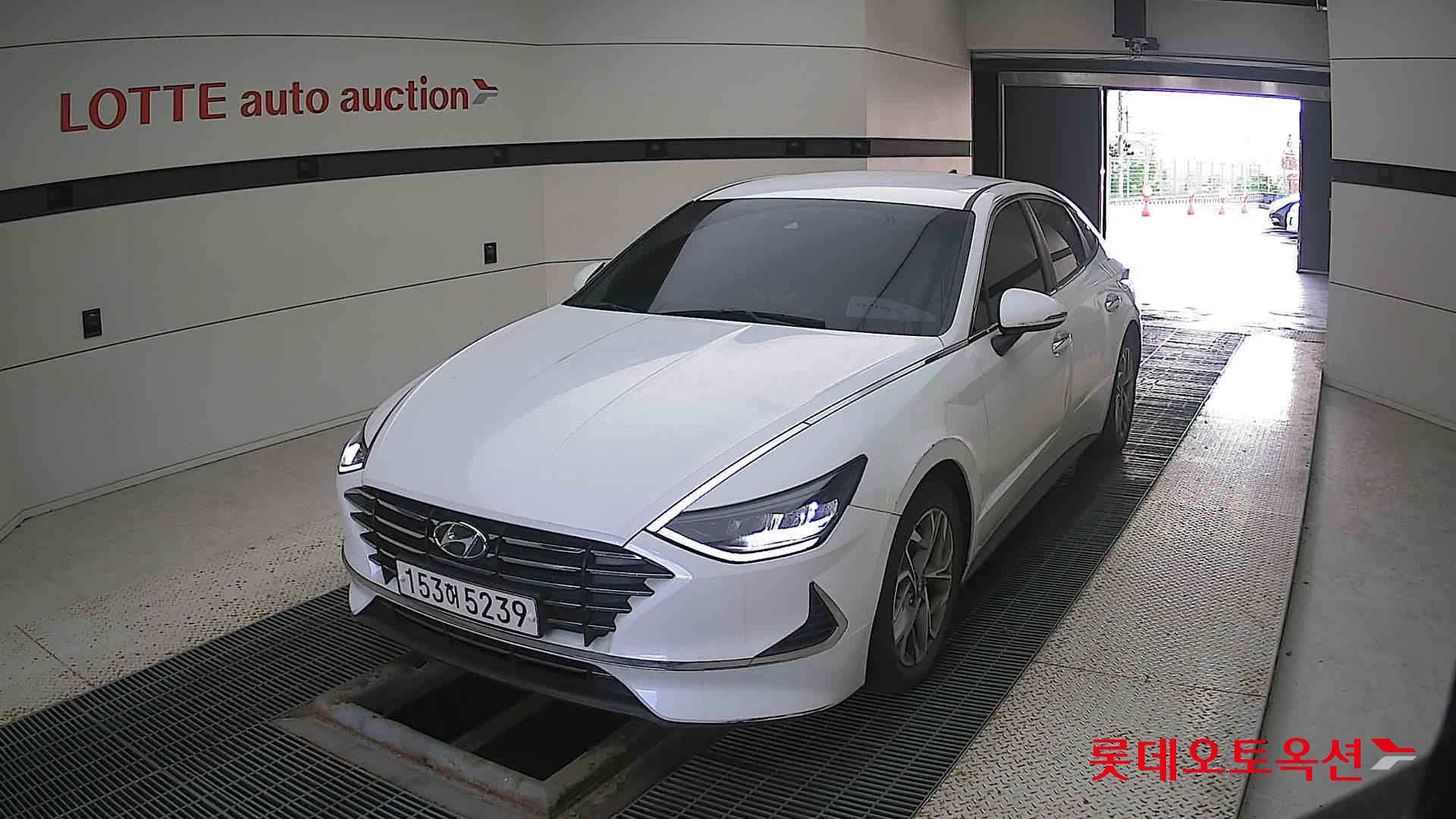 Hyundai Sonata 2021 White cream (optional) из Кореи