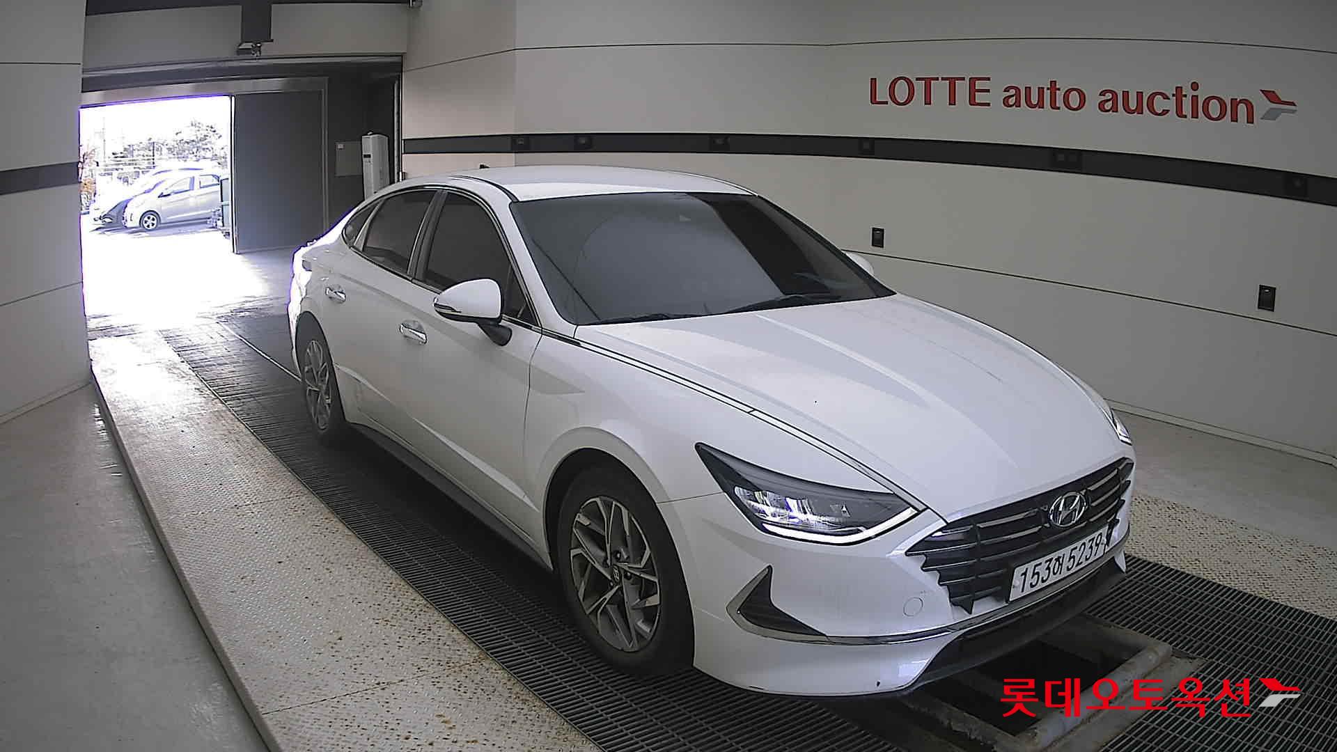 Hyundai Sonata 2021 White cream (optional) из Кореи, фото 2