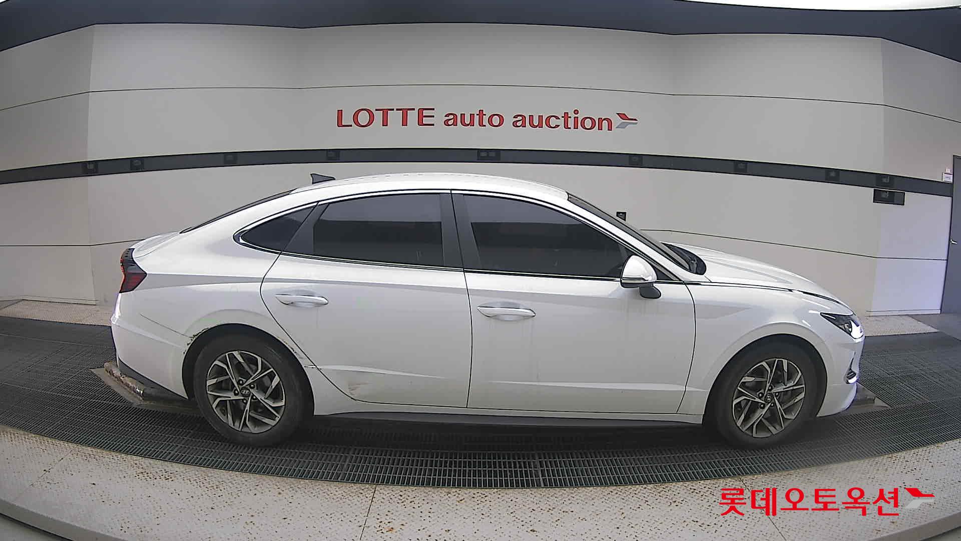 Hyundai Sonata 2021 White cream (optional) из Кореи, фото 3