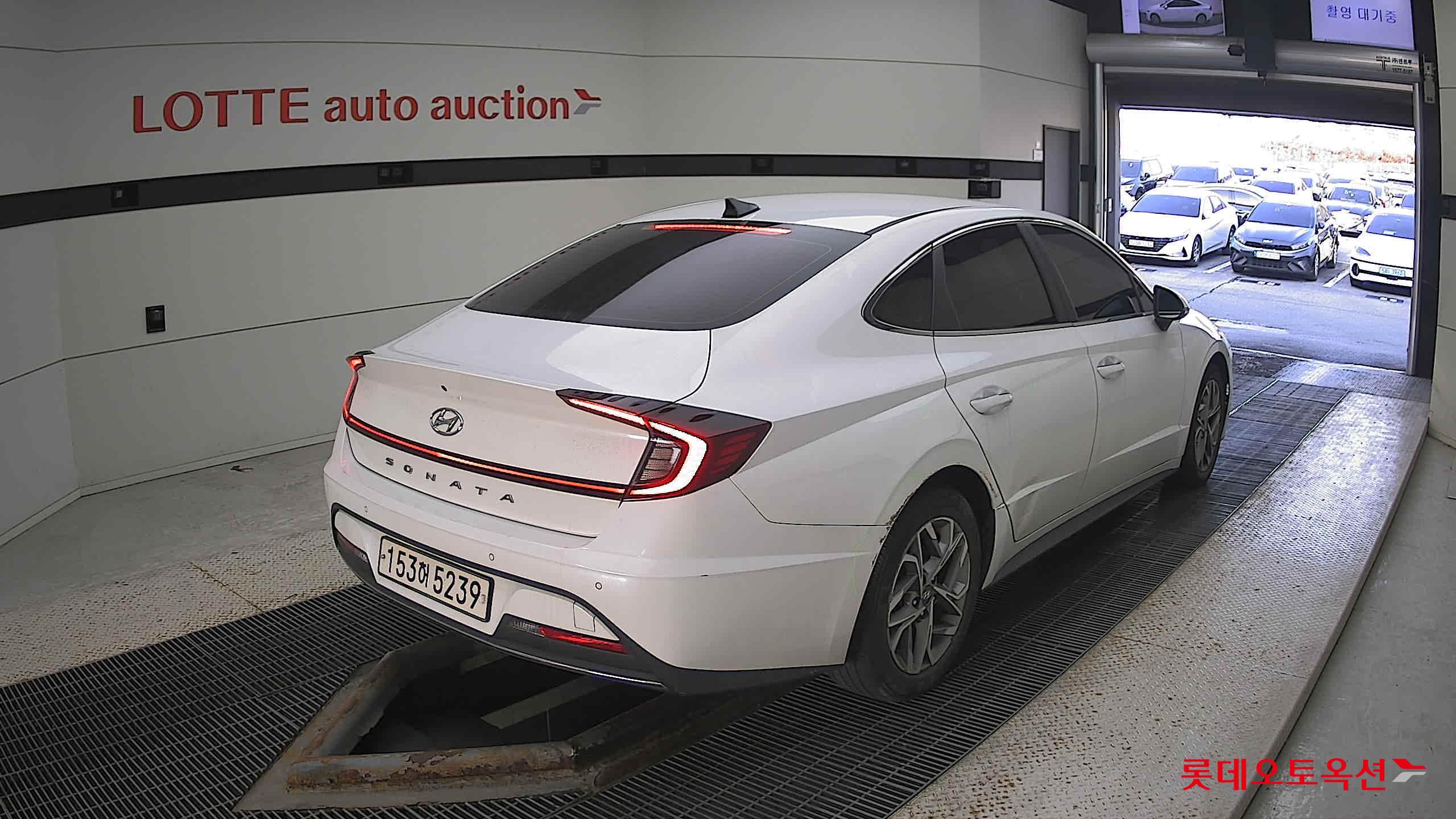 Hyundai Sonata 2021 White cream (optional) из Кореи, фото 4