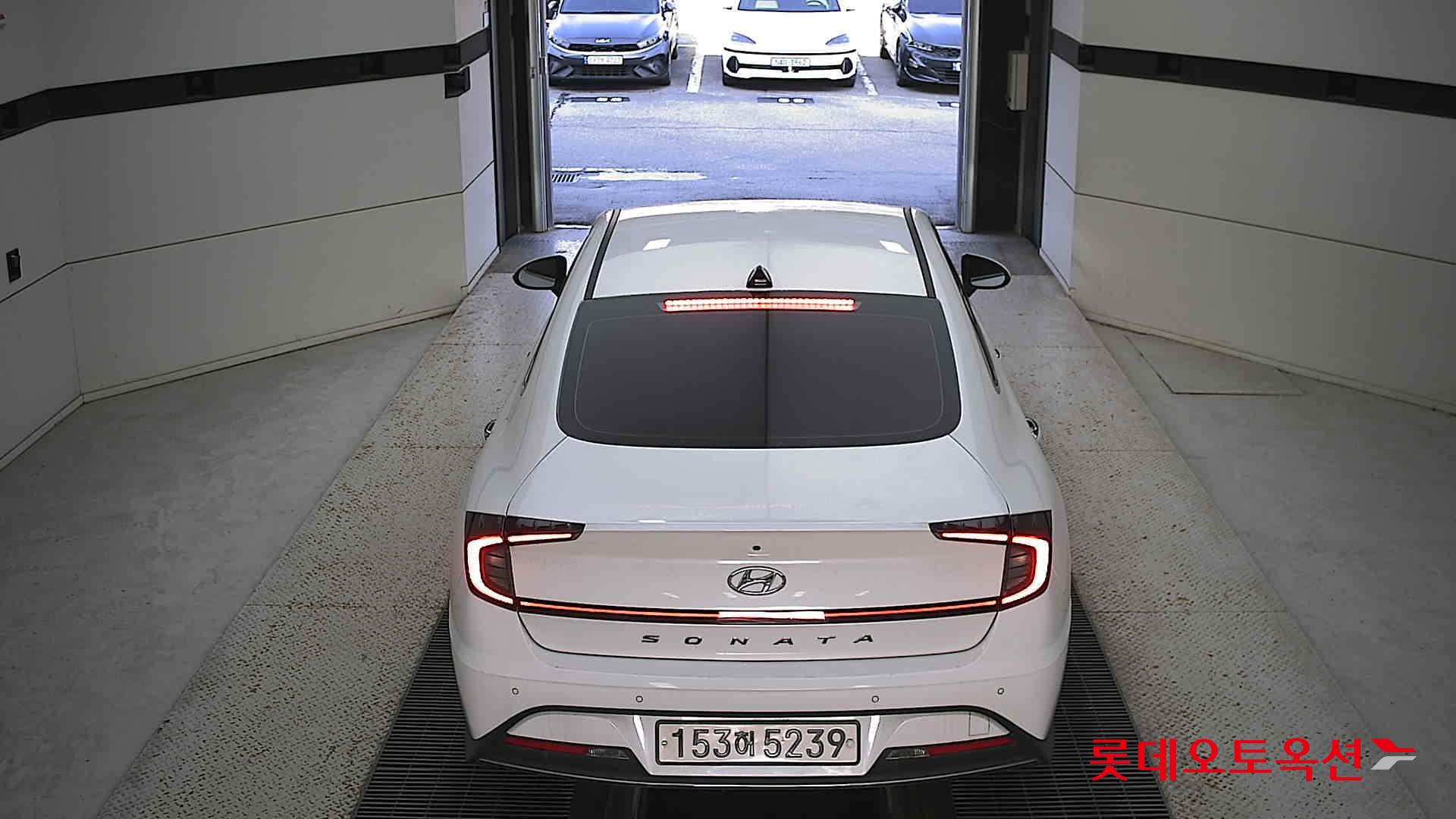 Hyundai Sonata 2021 White cream (optional) из Кореи, фото 5