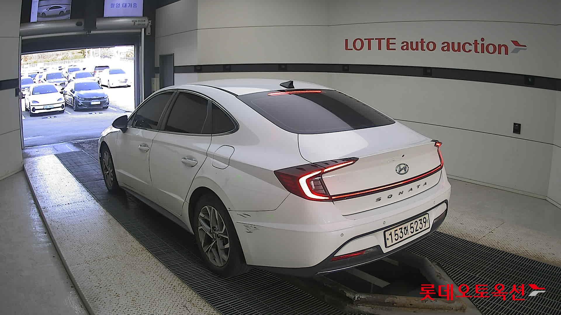 Hyundai Sonata 2021 White cream (optional) из Кореи, фото 6