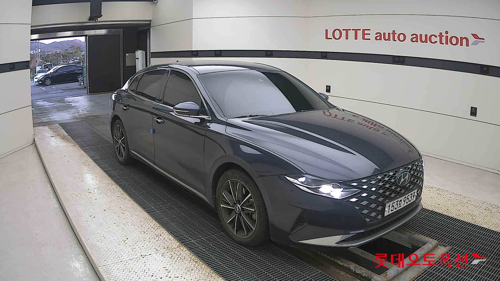 Hyundai Grandeur 2021 Oxford Blue из Кореи, фото 2