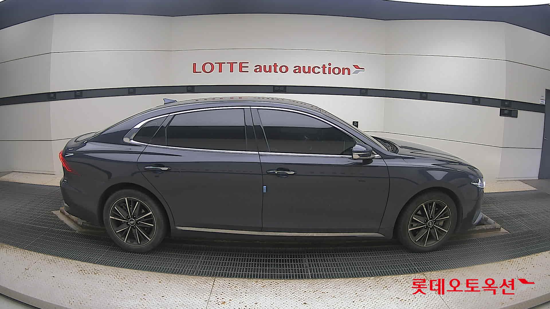 Hyundai Grandeur 2021 Oxford Blue из Кореи, фото 3