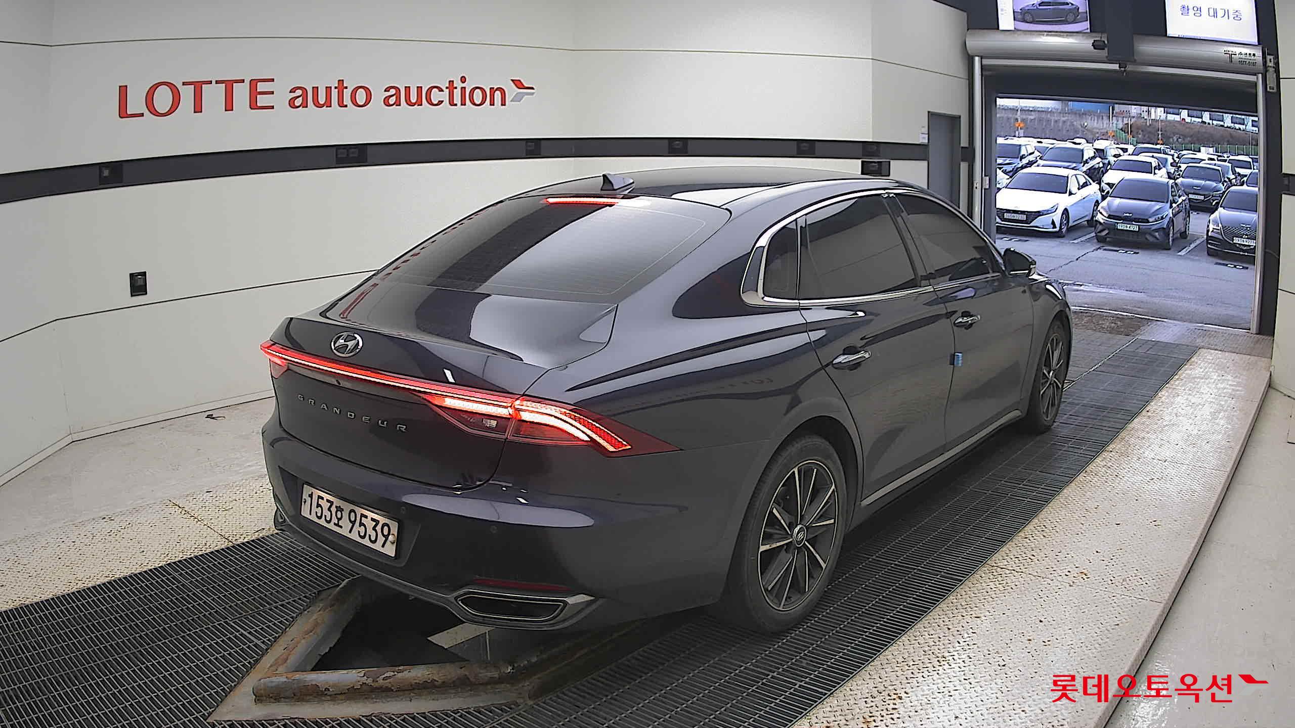 Hyundai Grandeur 2021 Oxford Blue из Кореи, фото 4