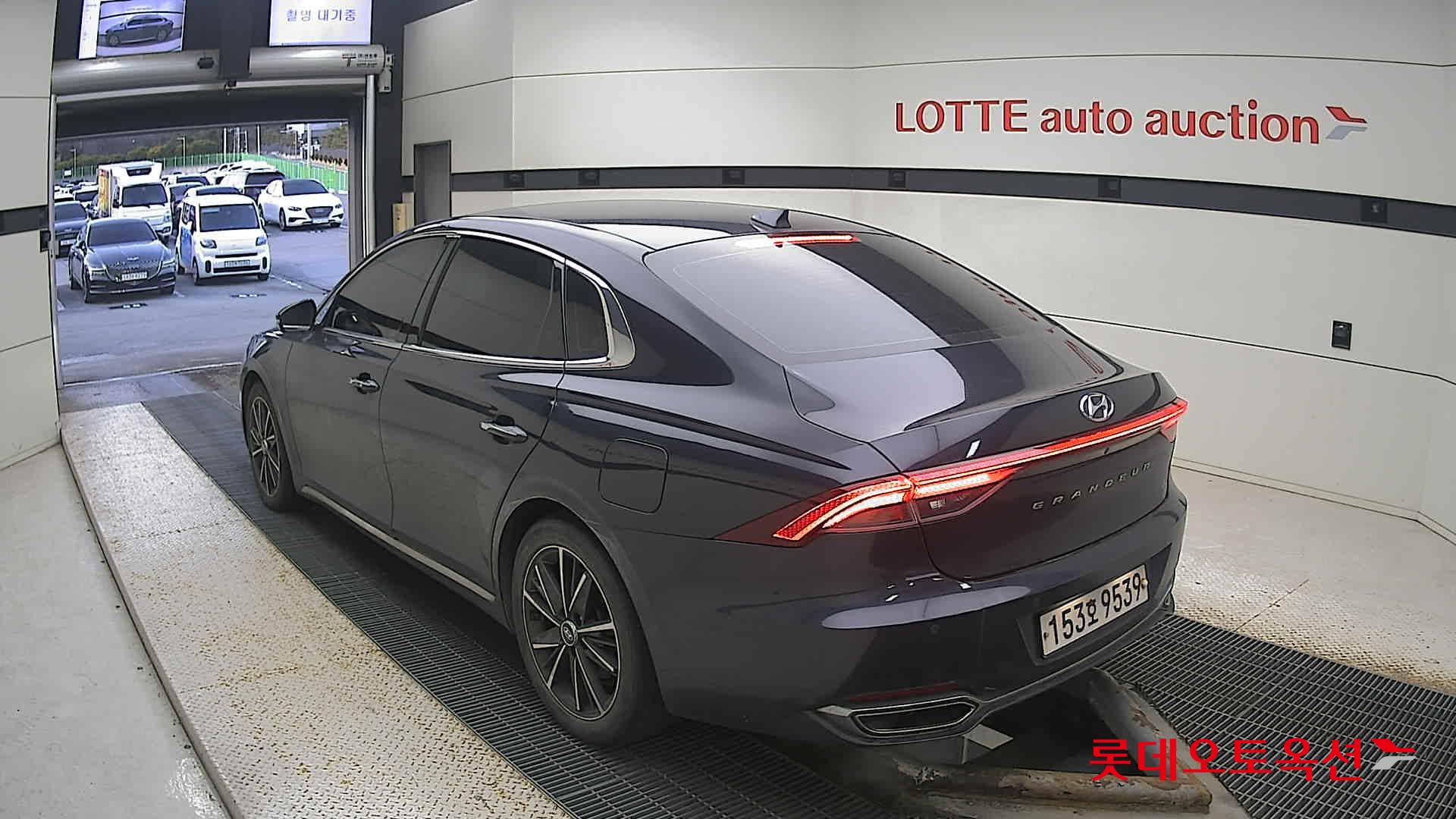 Hyundai Grandeur 2021 Oxford Blue из Кореи, фото 6